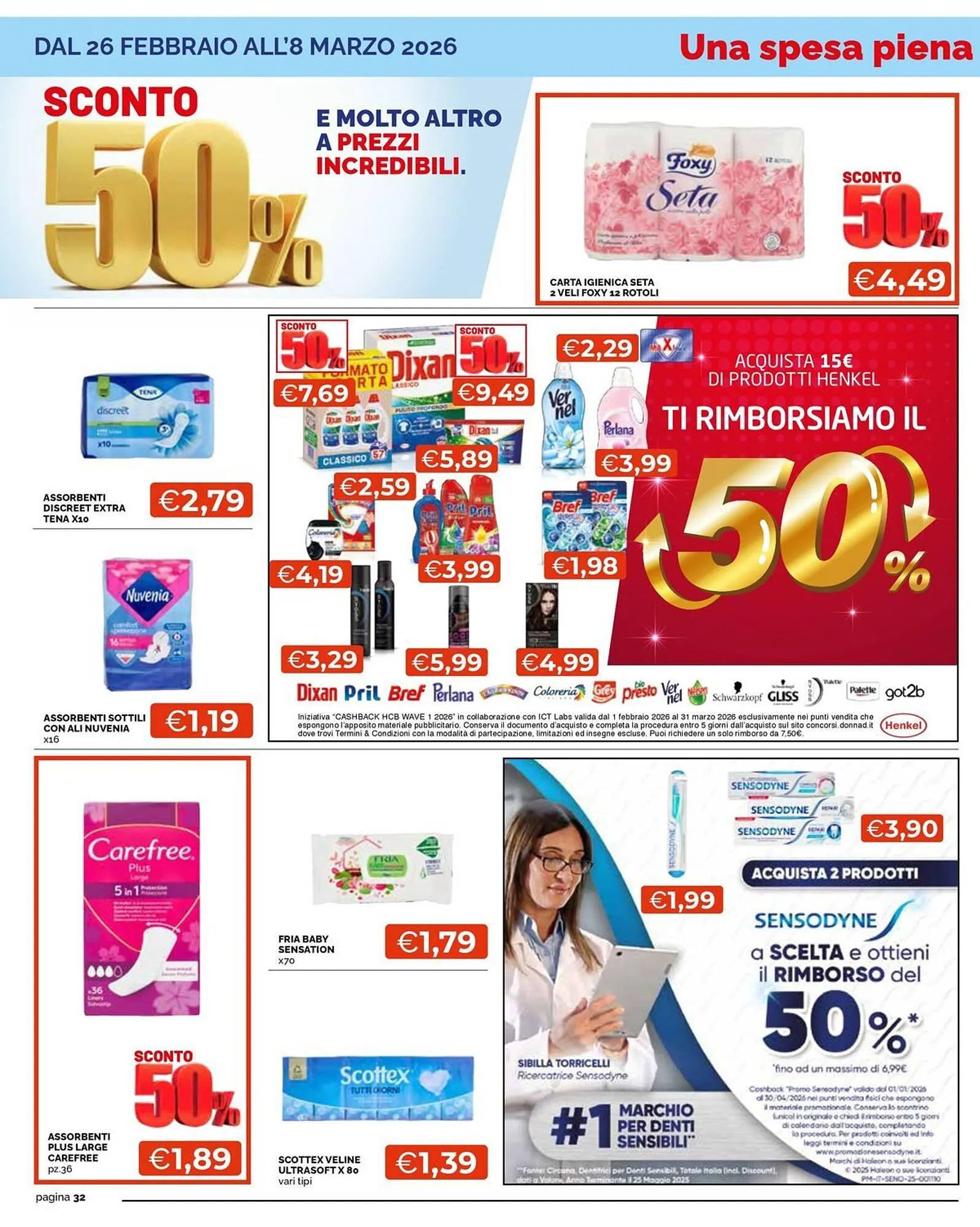 Volantino Maxisconto da 26 febbraio a 8 marzo di 2026 - Pagina del volantino 32