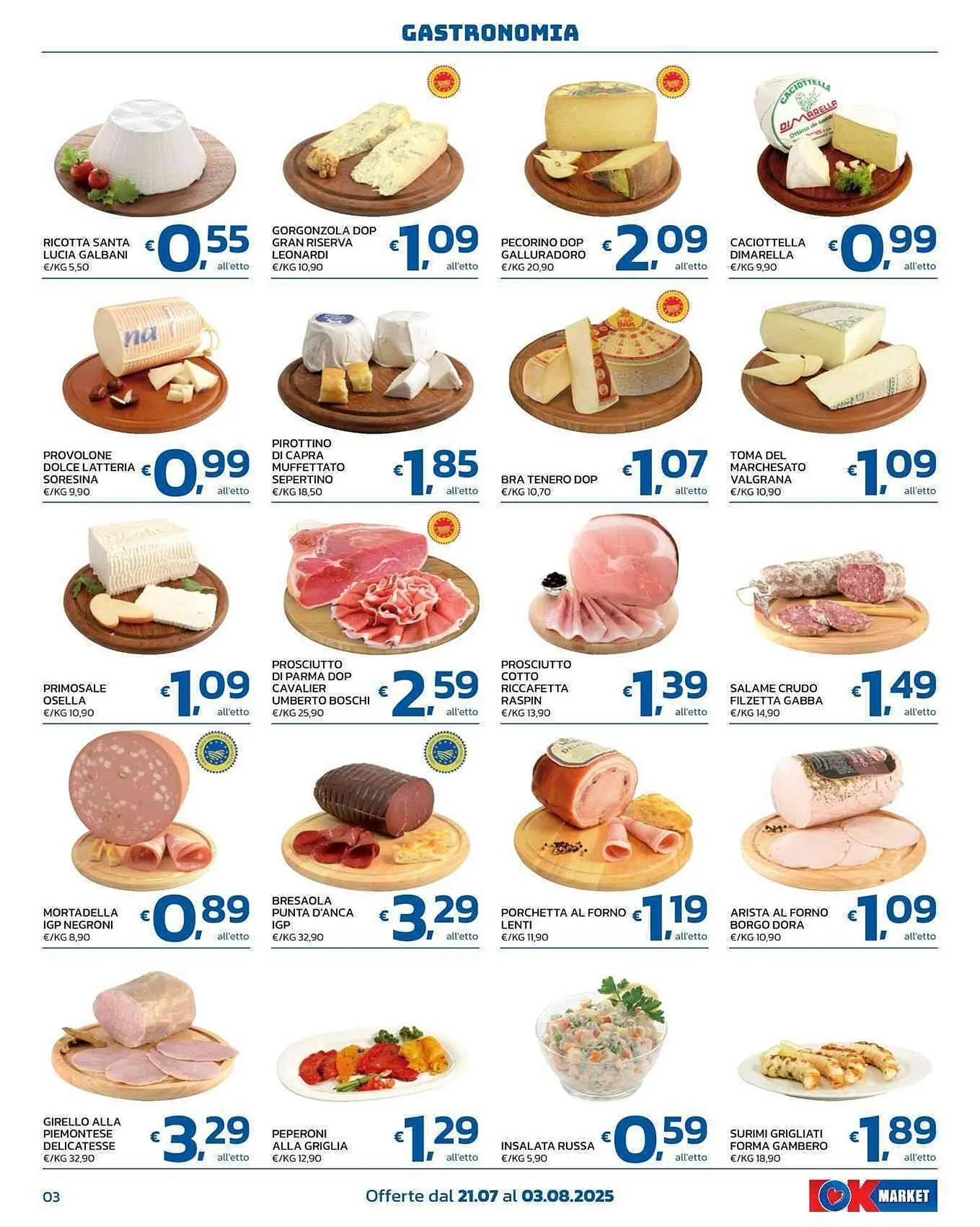 Volantino Ok Market da 21 luglio a 3 agosto di 2025 - Pagina del volantino 3