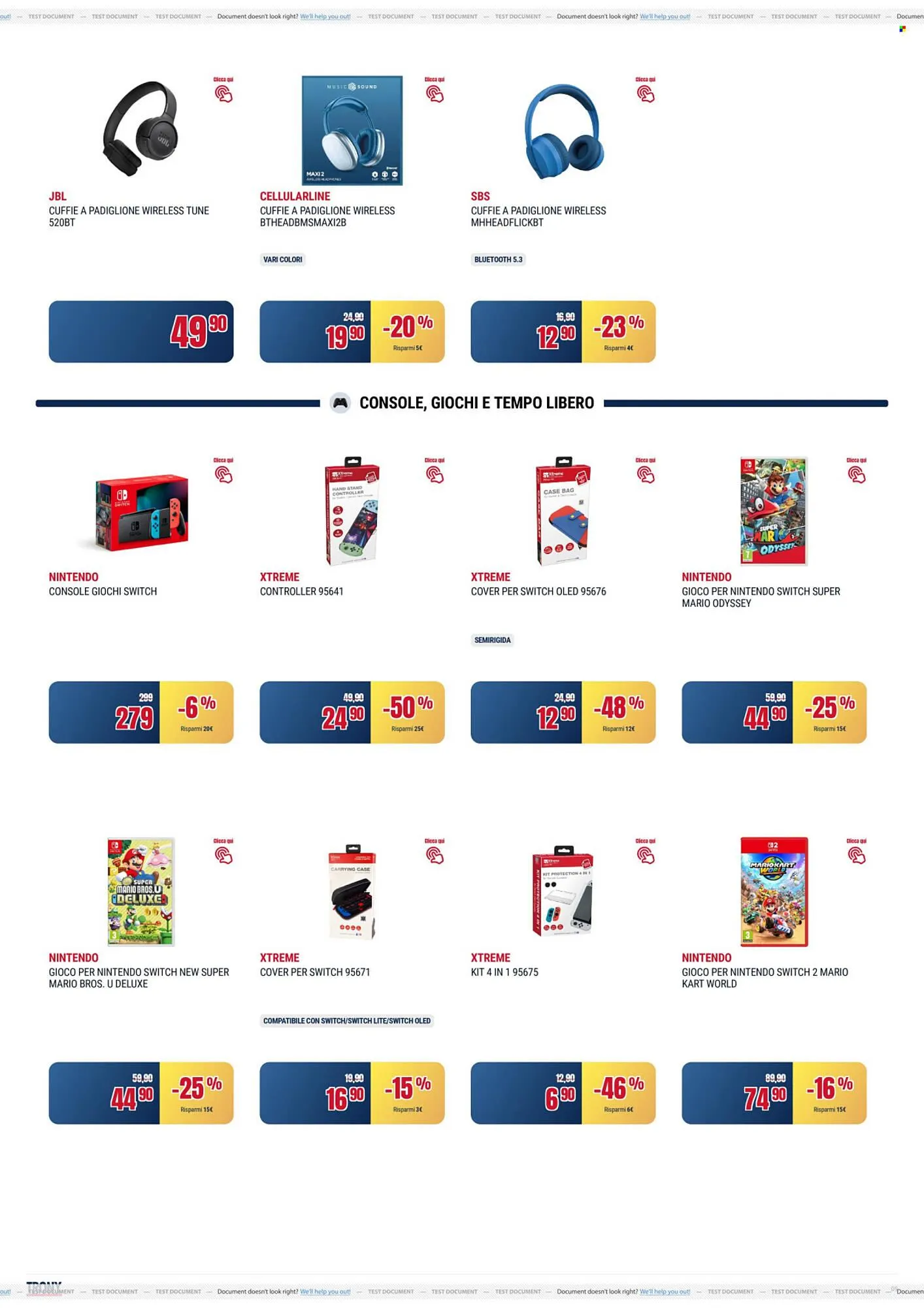 Volantino Trony da 16 aprile a 27 aprile di 2026 - Pagina del volantino 9