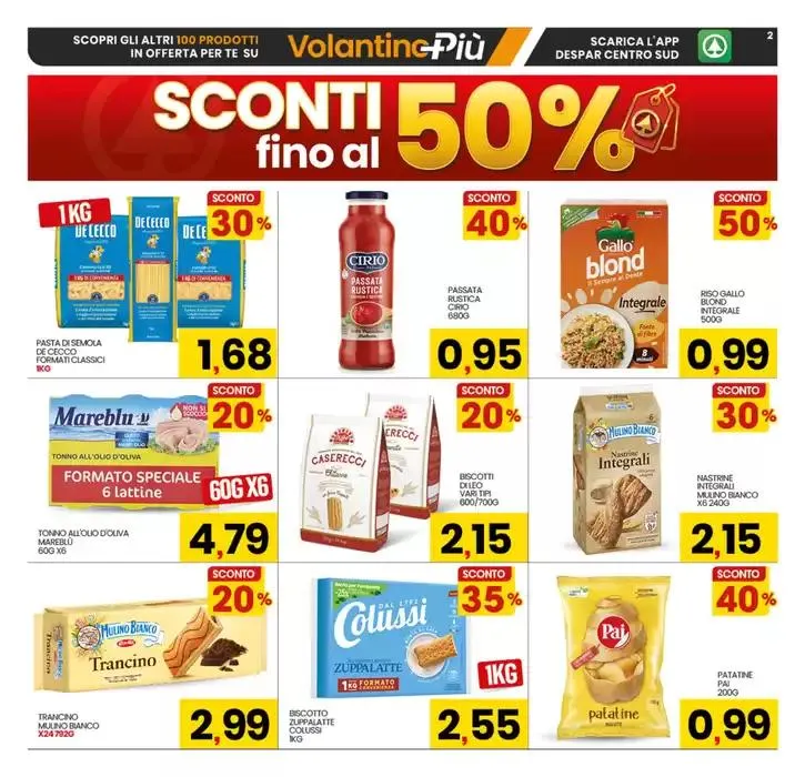 Sconti fino al 50% da 20 gennaio a 25 gennaio di 2025 - Pagina del volantino 2