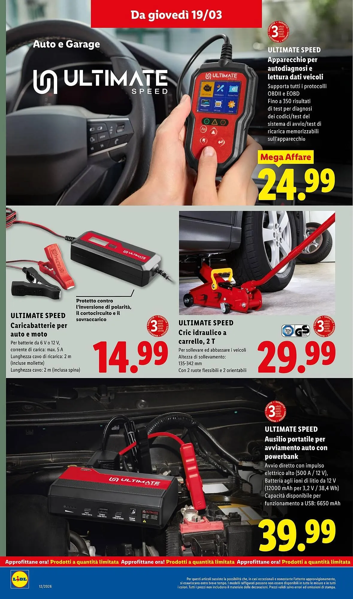 Volantino Lidl da 16 marzo a 22 marzo di 2026 - Pagina del volantino 36