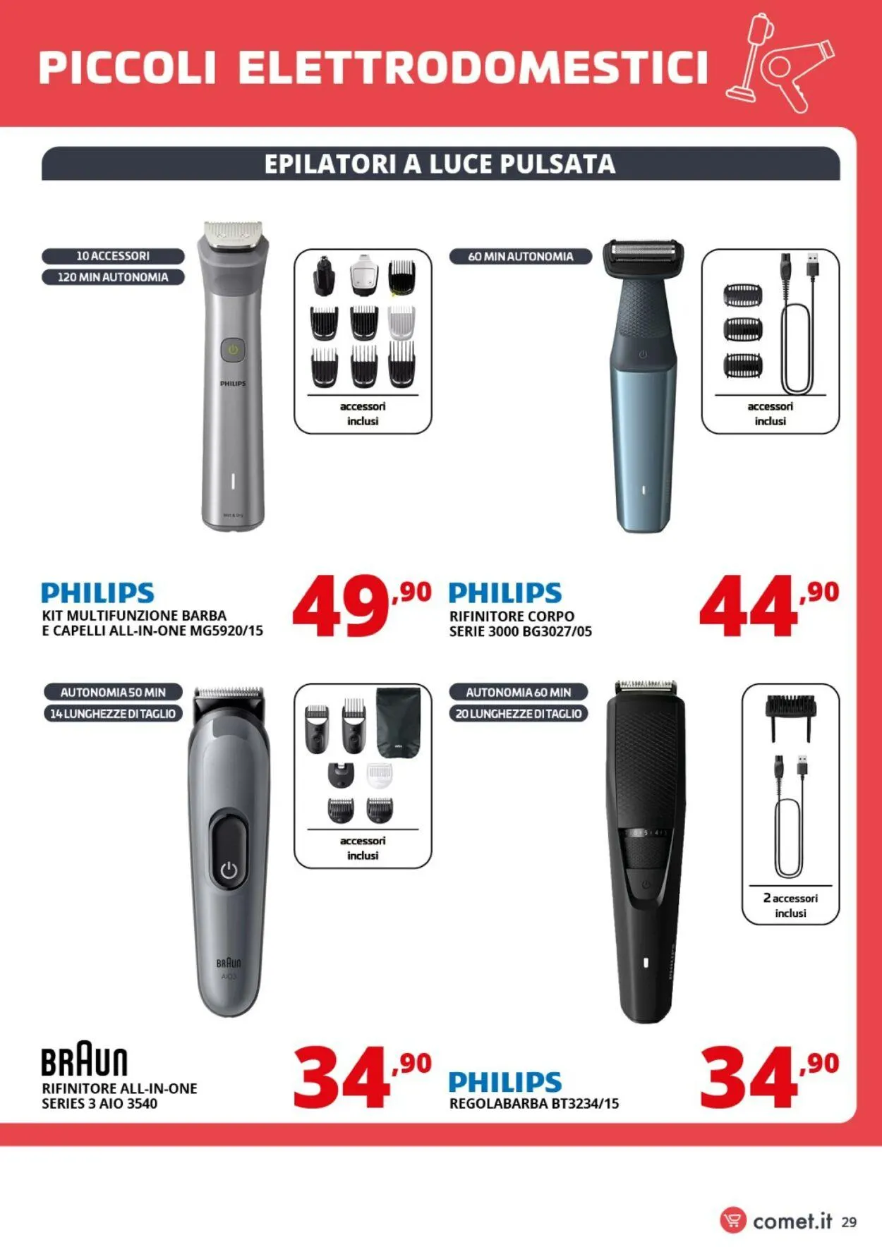 Comet Volantino attuale da 6 novembre a 12 novembre di 2025 - Pagina del volantino 29
