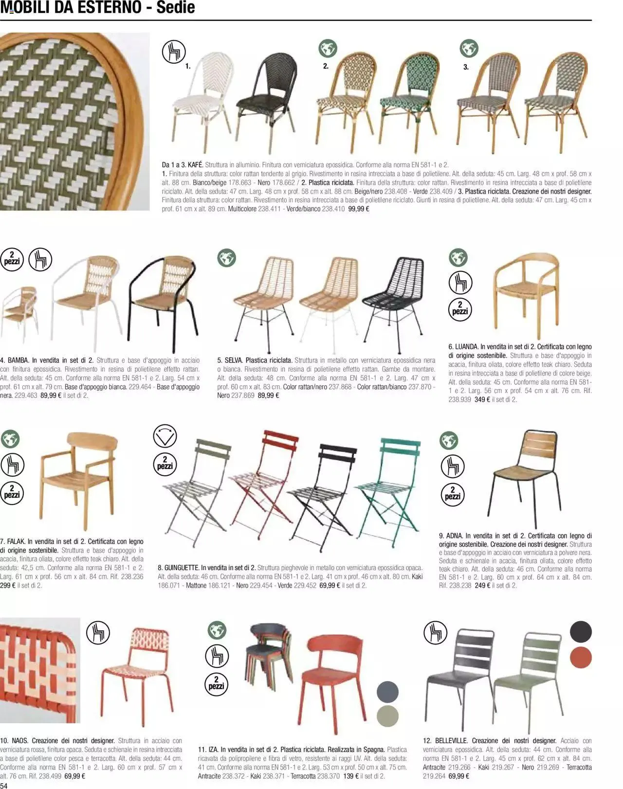 Maisons du Monde - Catalogo Business da 1 marzo a 29 marzo di 2024 - Pagina del volantino 56