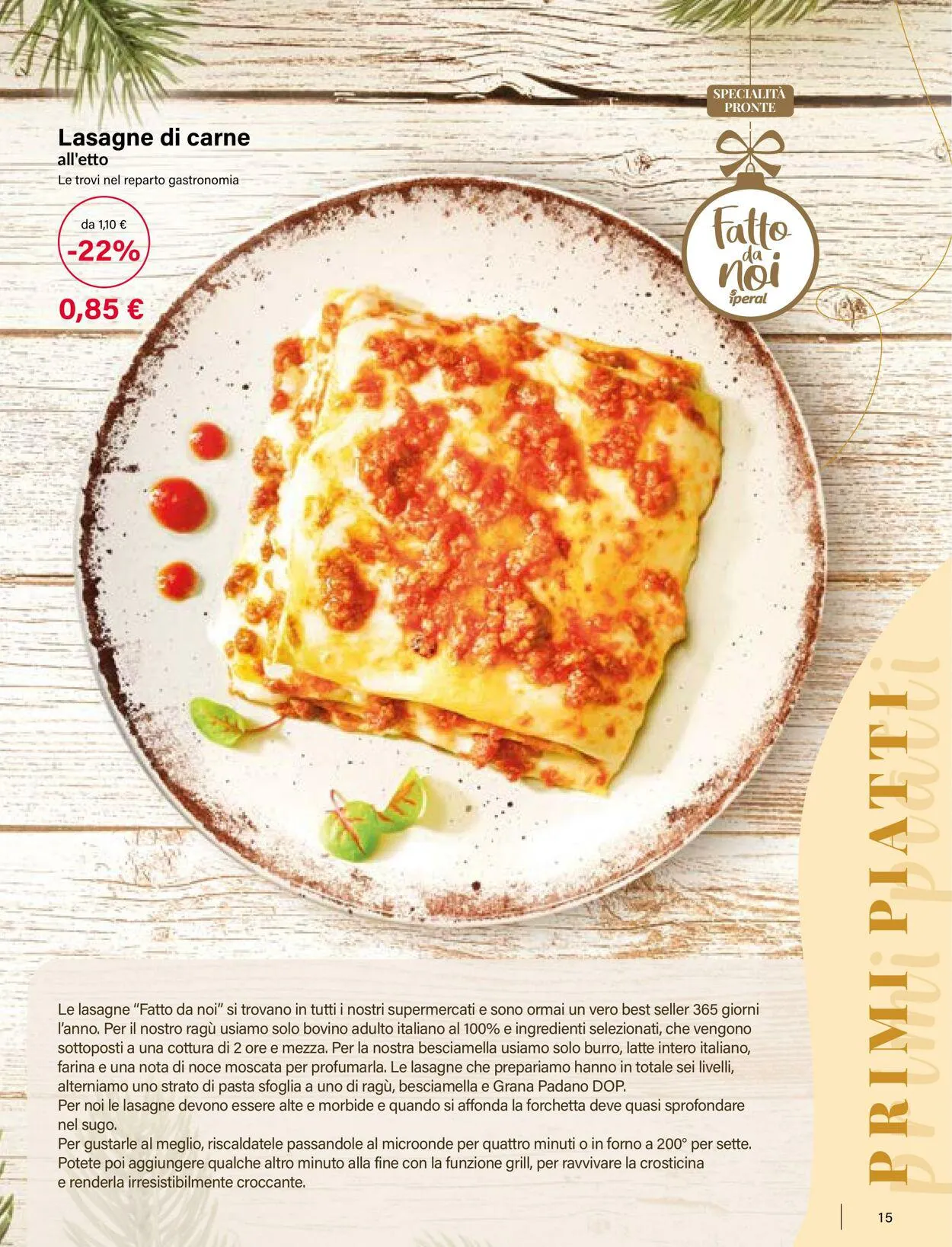 Iperal Volantino attuale da 30 novembre a 14 dicembre di 2023 - Pagina del volantino 15