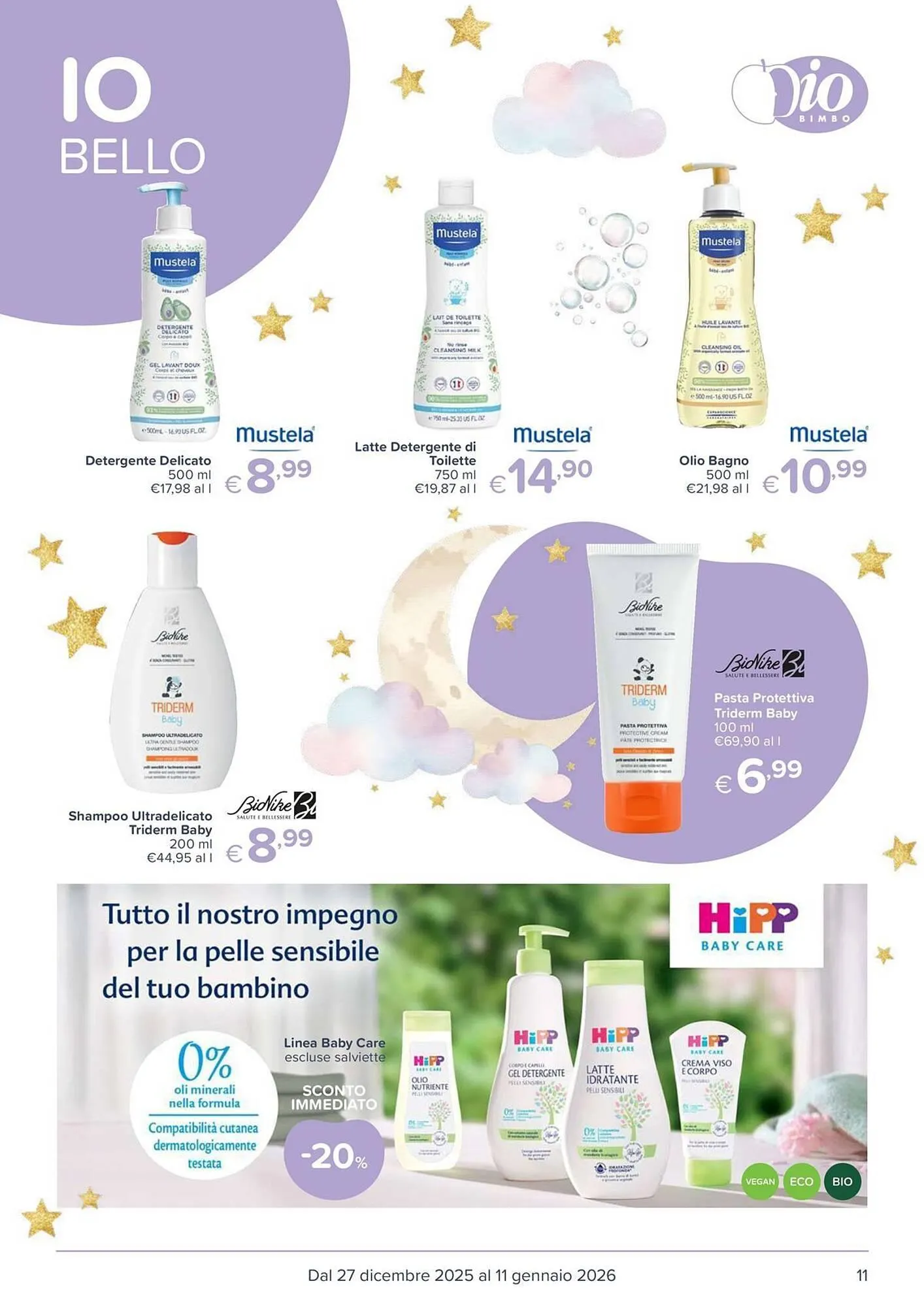 Volantino Io Bimbo da 27 dicembre a 11 gennaio di 2026 - Pagina del volantino 11