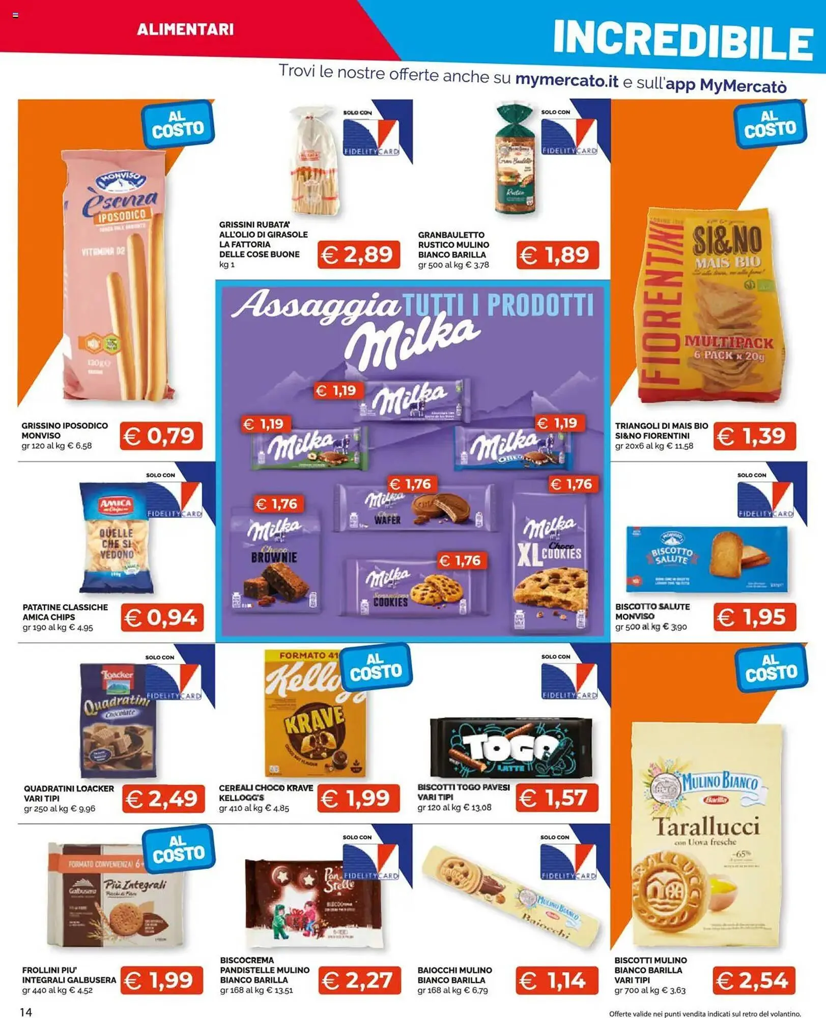 Volantino Mercatò Extra da 7 gennaio a 19 gennaio di 2025 - Pagina del volantino 14