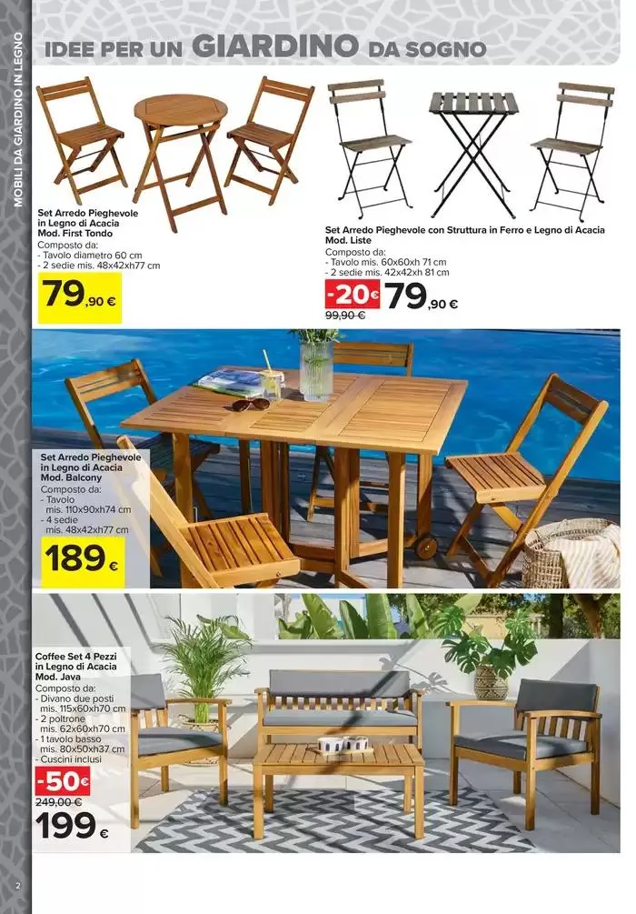 Stile e comfort all'aperto da 1 aprile a 30 aprile di 2025 - Pagina del volantino 2