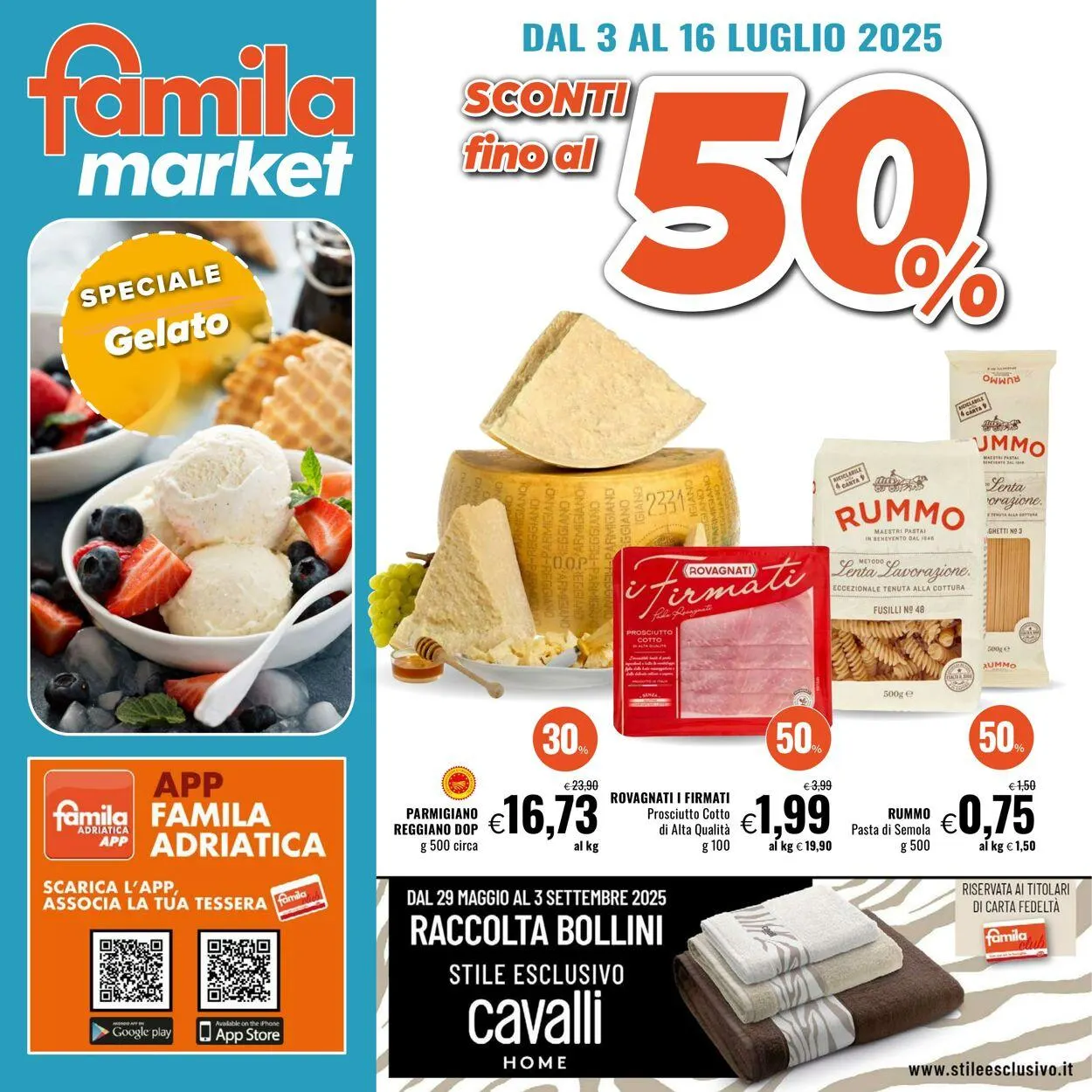 Famila Volantino attuale da 3 luglio a 16 luglio di 2025 - Pagina del volantino 1