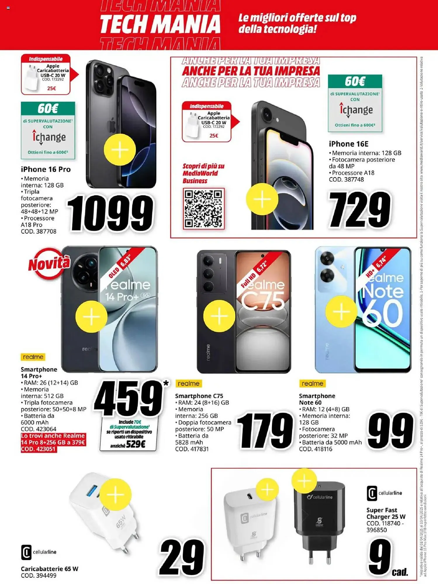 Volantino MediaWorld da 1 aprile a 10 aprile di 2025 - Pagina del volantino 6