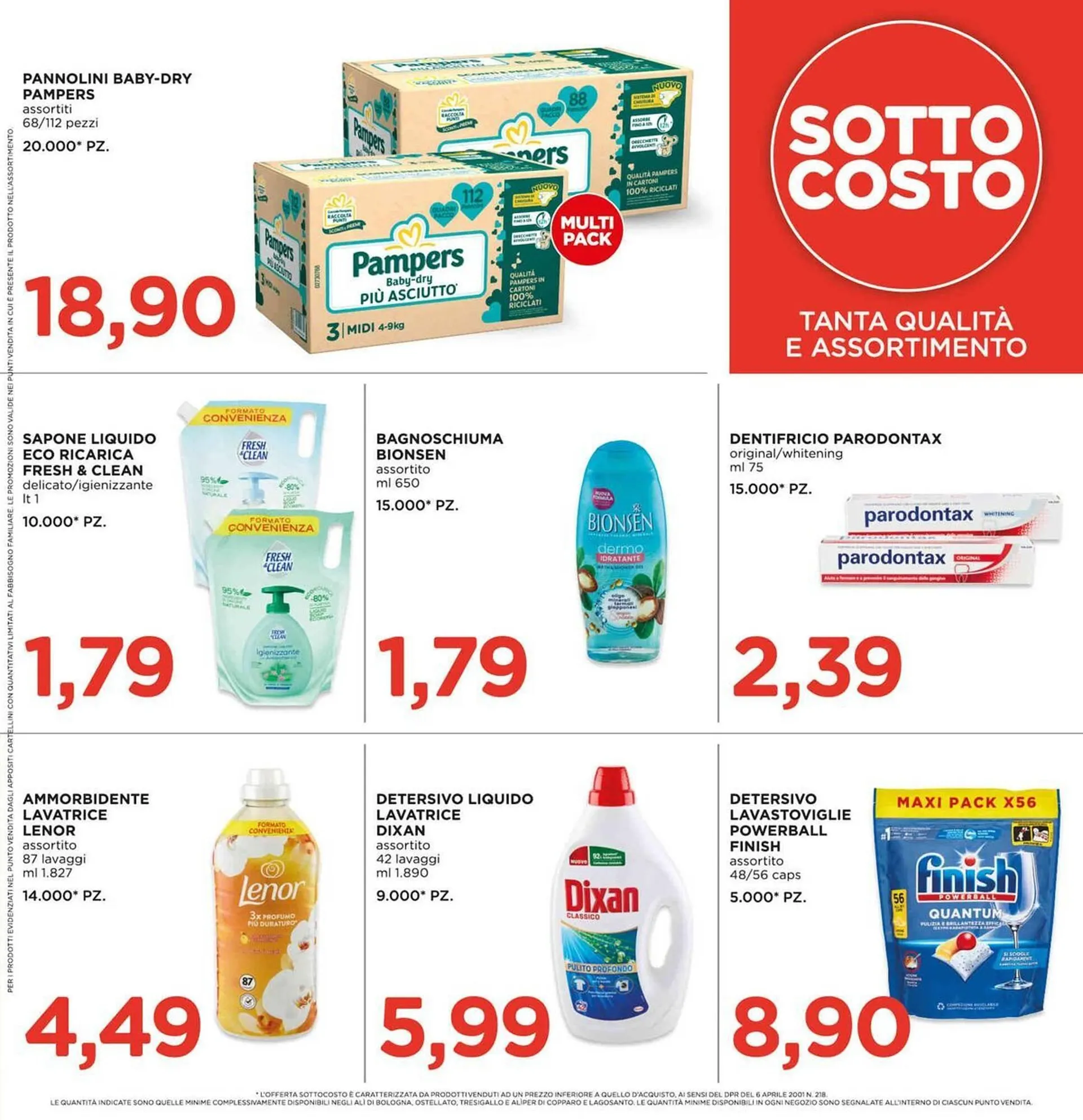 Volantino Alì Supermercati da 4 settembre a 14 settembre di 2025 - Pagina del volantino 9