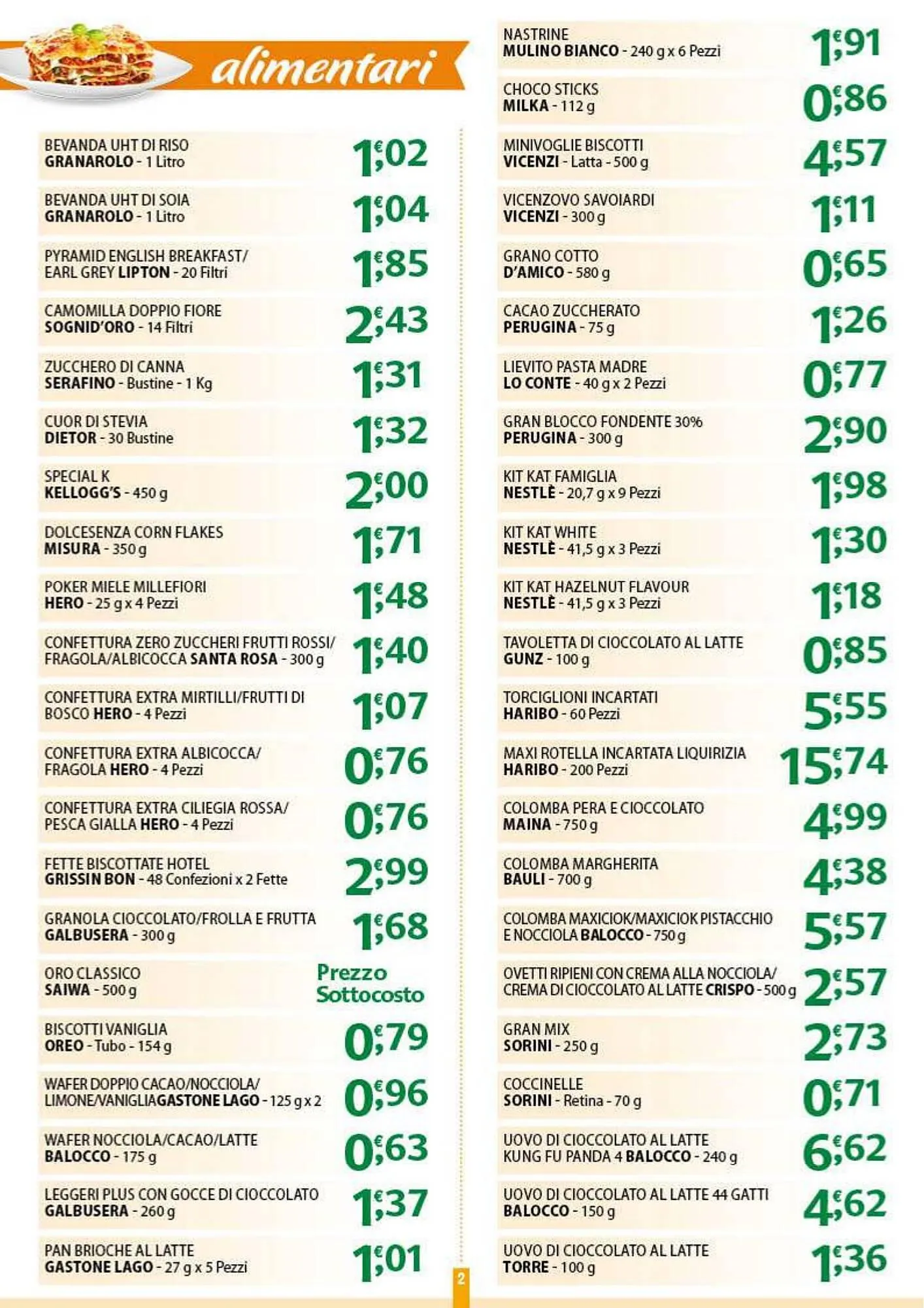 Volantino Gambardella Cash da 24 marzo a 29 marzo di 2025 - Pagina del volantino 2