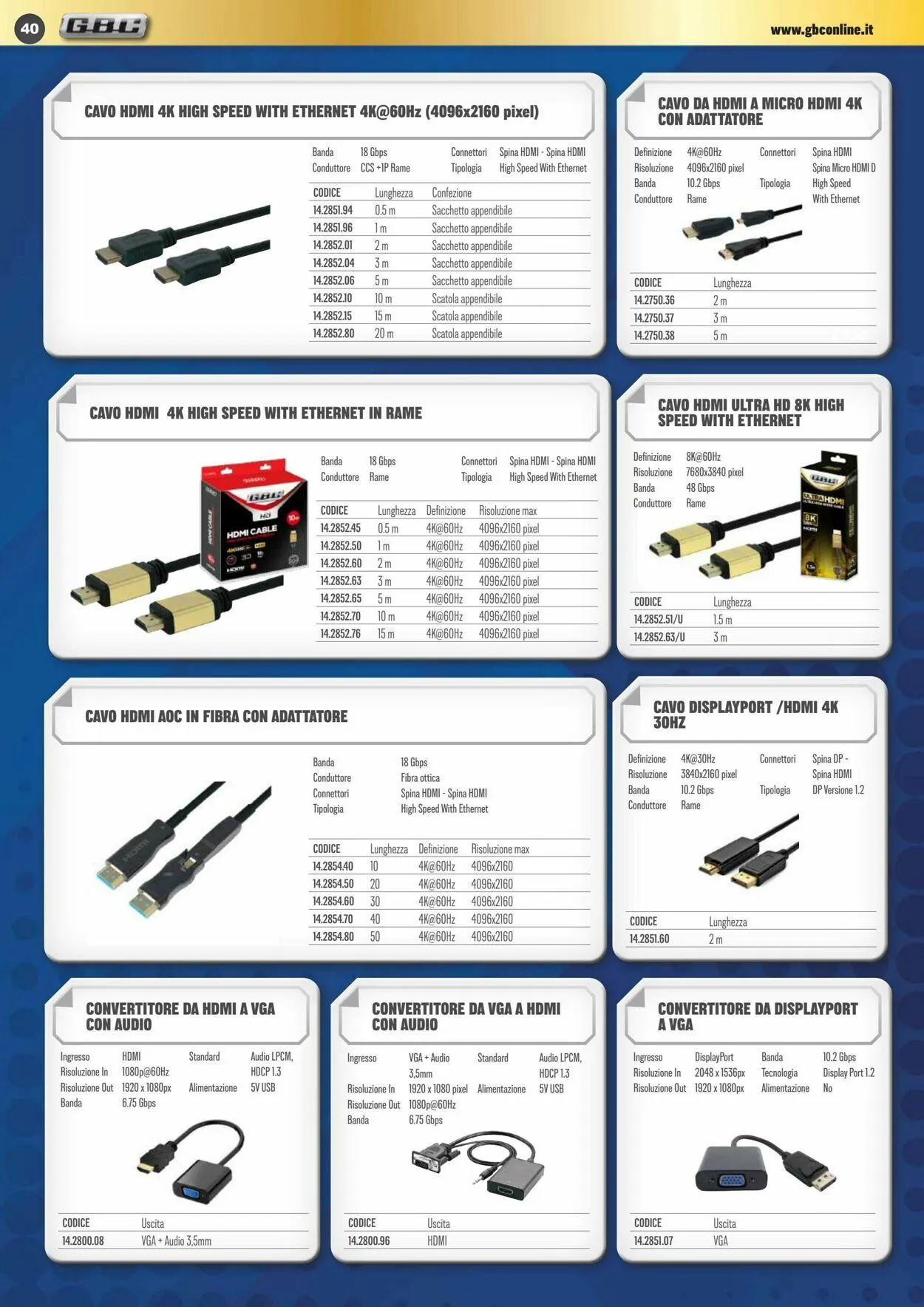 GBC Volantino attuale da 14 novembre a 28 novembre di 2025 - Pagina del volantino 40