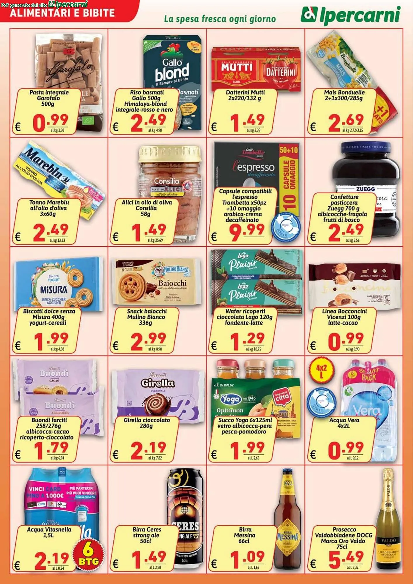 Volantino Ipercarni da 17 ottobre a 28 ottobre di 2025 - Pagina del volantino 14