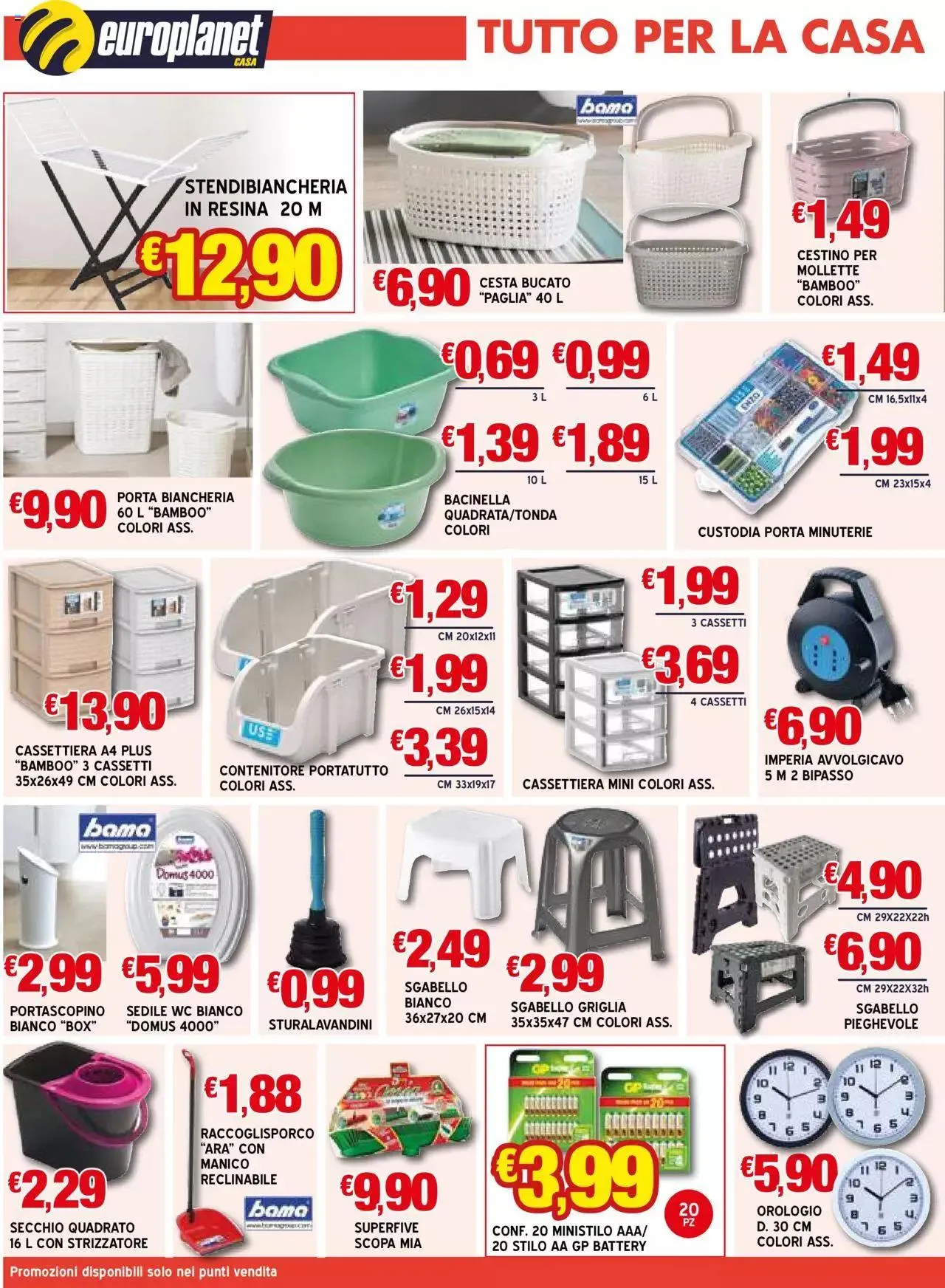 Volantino Europlanet Casa da 25 agosto a 10 settembre di 2023 - Pagina del volantino 14