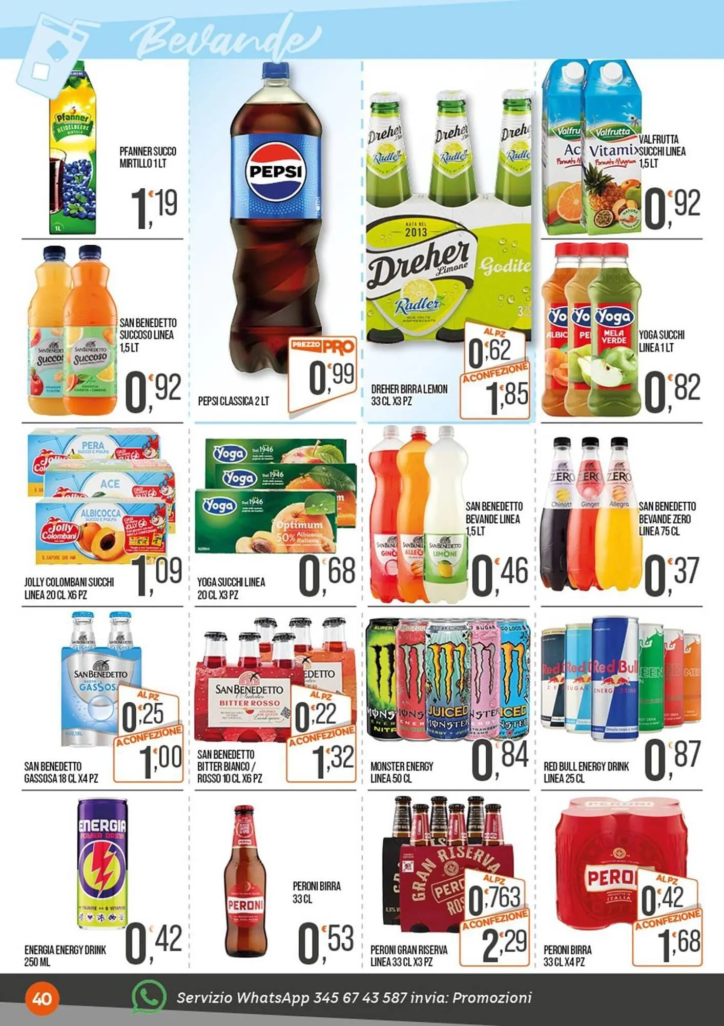 Volantino Cash pro da 23 giugno a 6 luglio di 2025 - Pagina del volantino 40