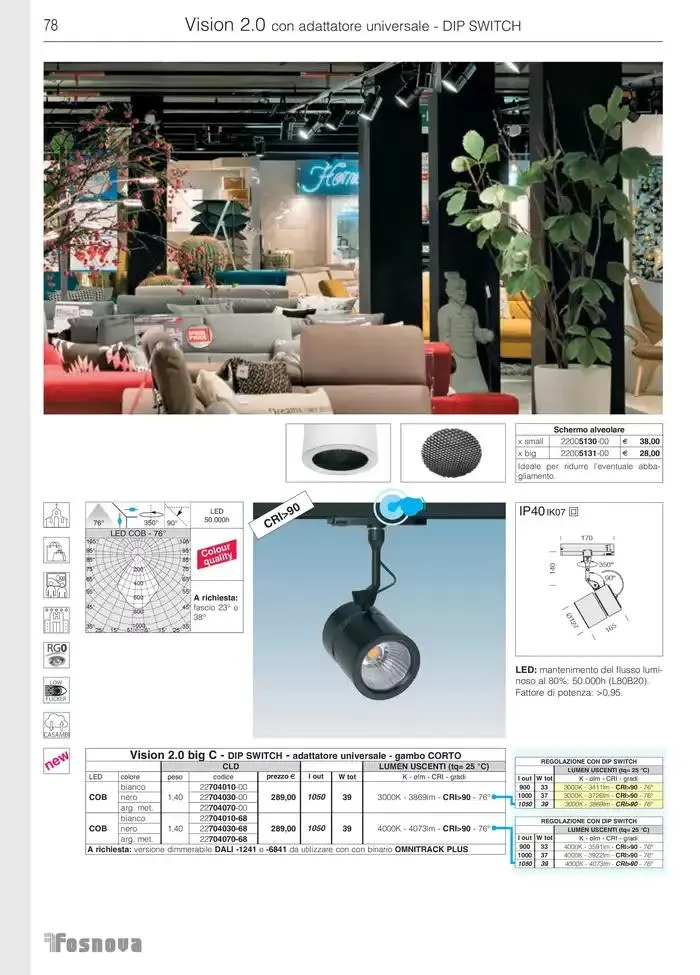 Fosnova LED 24/25 da 16 gennaio a 31 ottobre di 2025 - Pagina del volantino 80