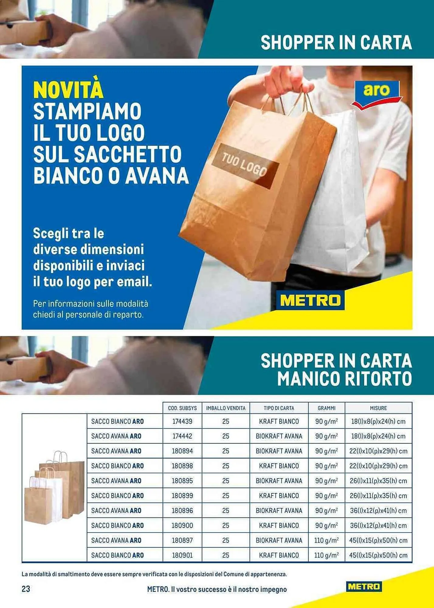 Volantino Metro da 27 luglio a 23 luglio di 2024 - Pagina del volantino 23