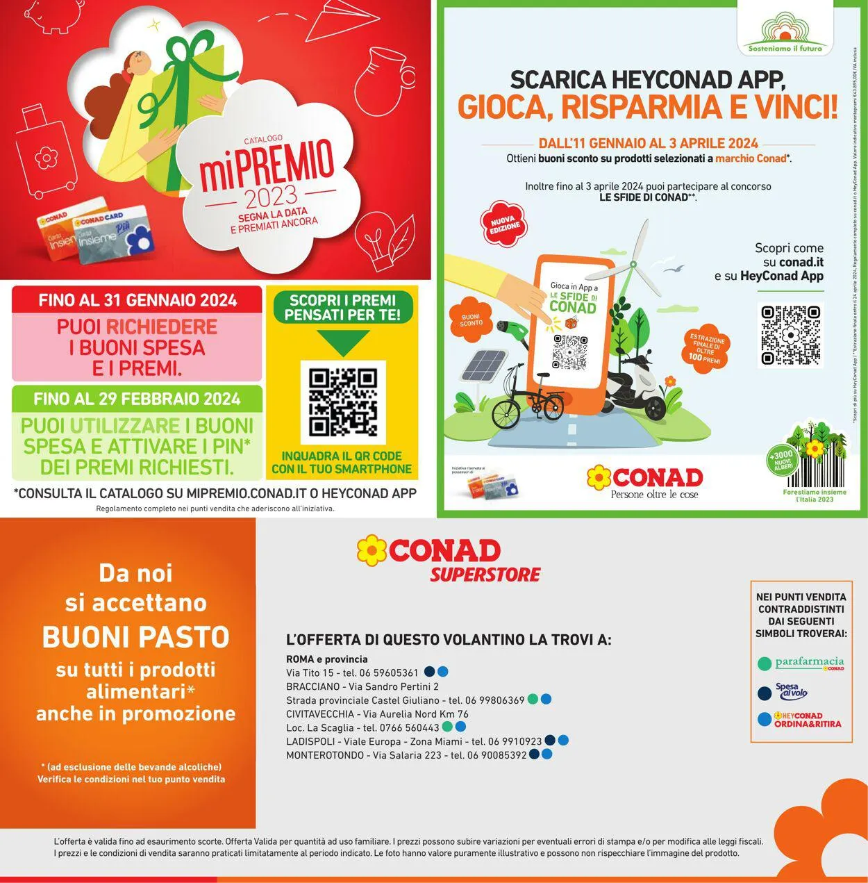 Conad - Superstore - Roma Volantino attuale da 10 gennaio a 21 gennaio di 2024 - Pagina del volantino 31