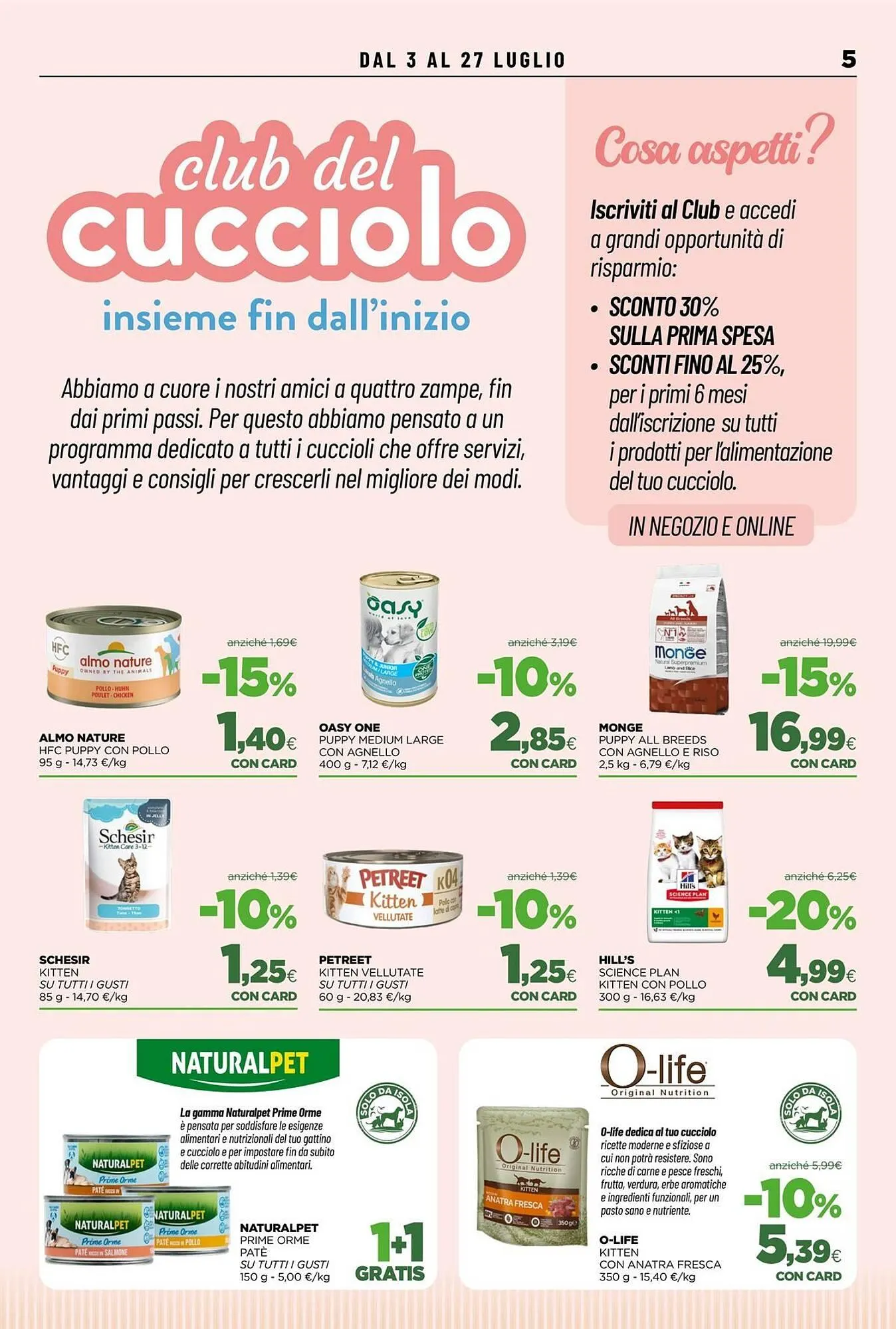 Volantino L´Isola dei Tesori da 3 luglio a 27 luglio di 2025 - Pagina del volantino 5