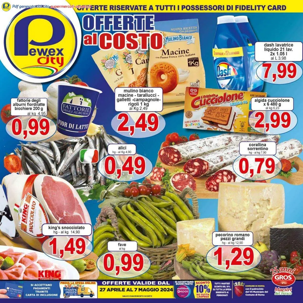 Pewex Volantino attuale da 27 aprile a 7 maggio di 2024 - Pagina del volantino 1