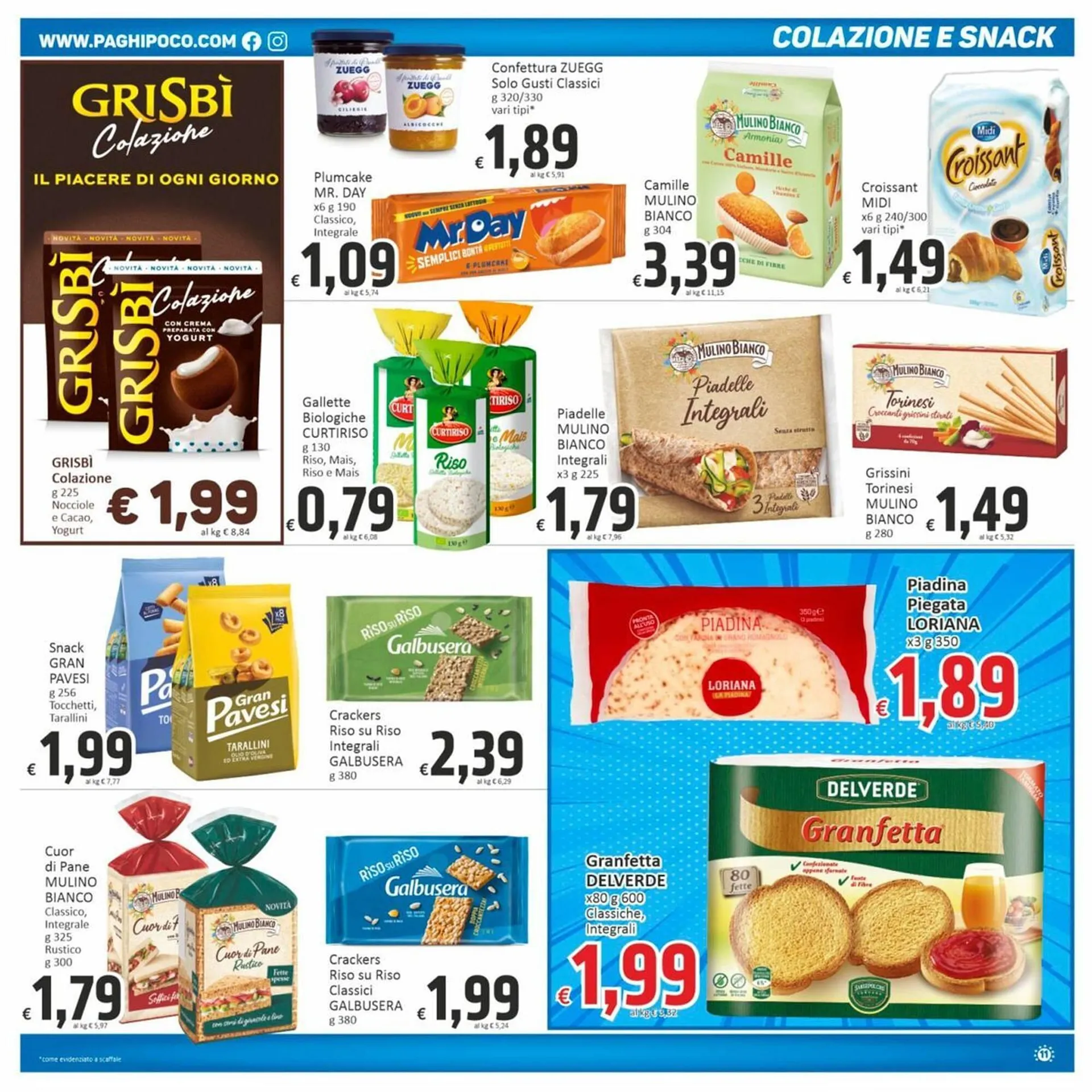 Volantino Paghi Poco da 4 luglio a 14 luglio di 2025 - Pagina del volantino 11