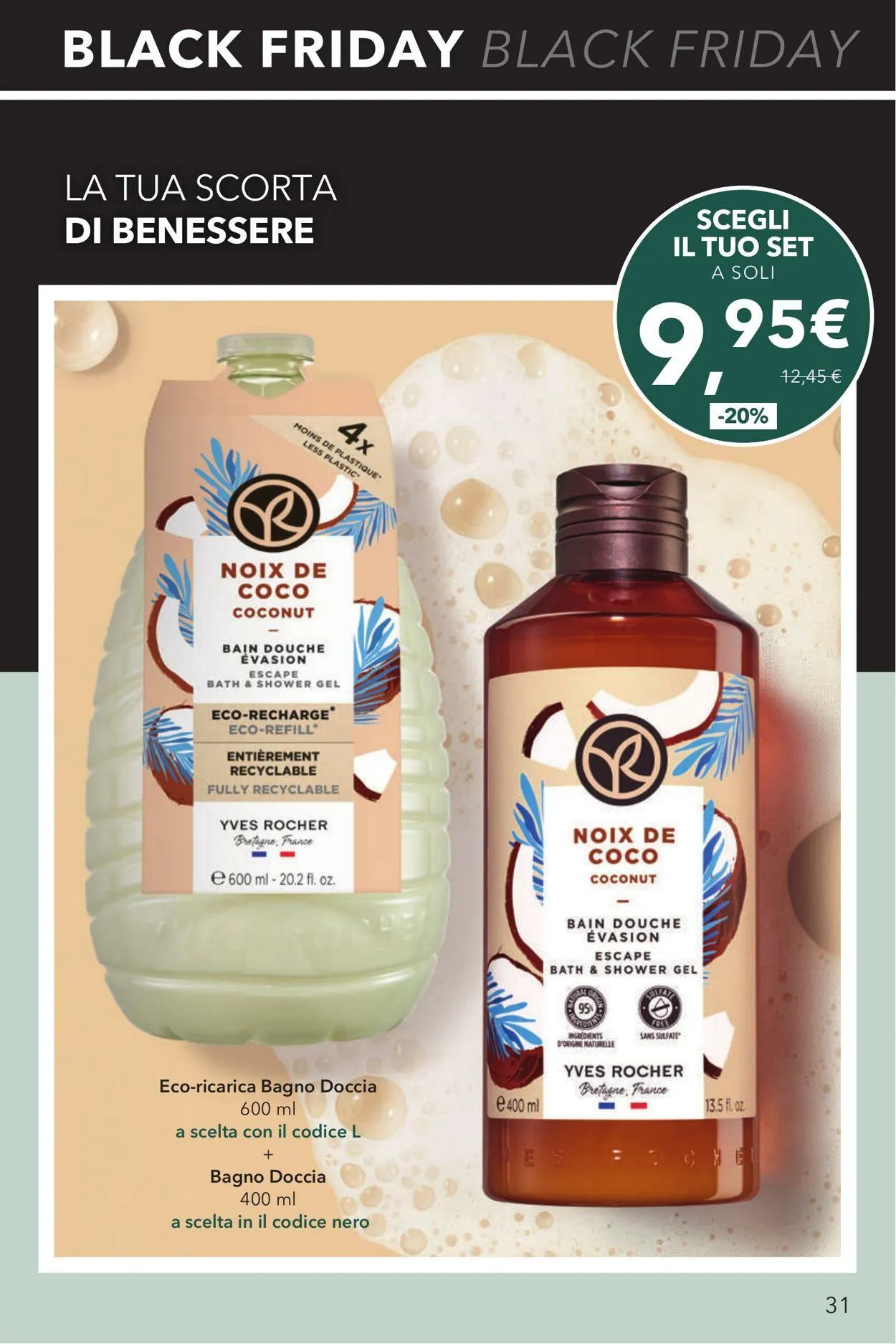 Yves Rocher Volantino attuale da 11 dicembre a 25 dicembre di 2025 - Pagina del volantino 31