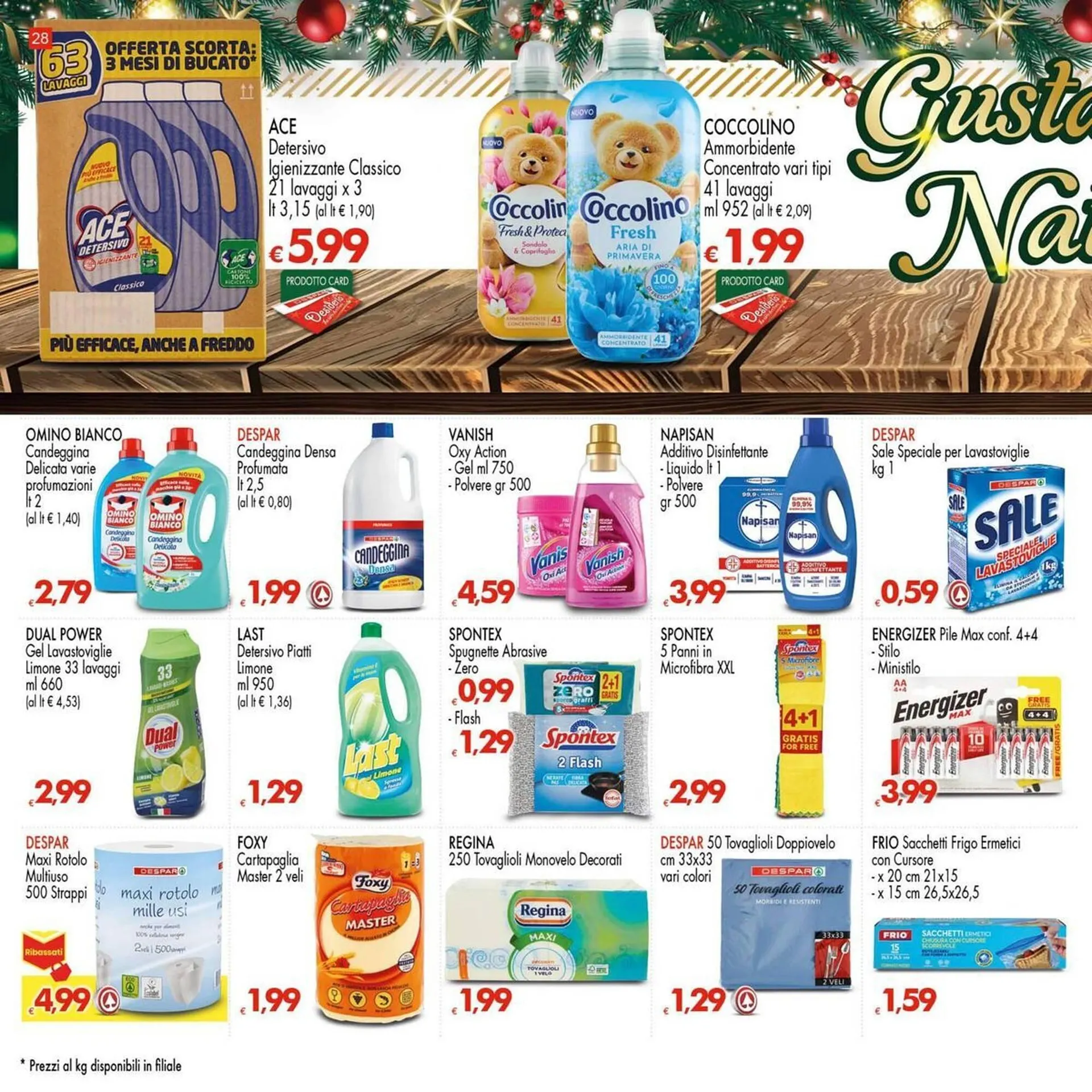 Volantino Despar da 4 dicembre a 17 dicembre di 2025 - Pagina del volantino 28