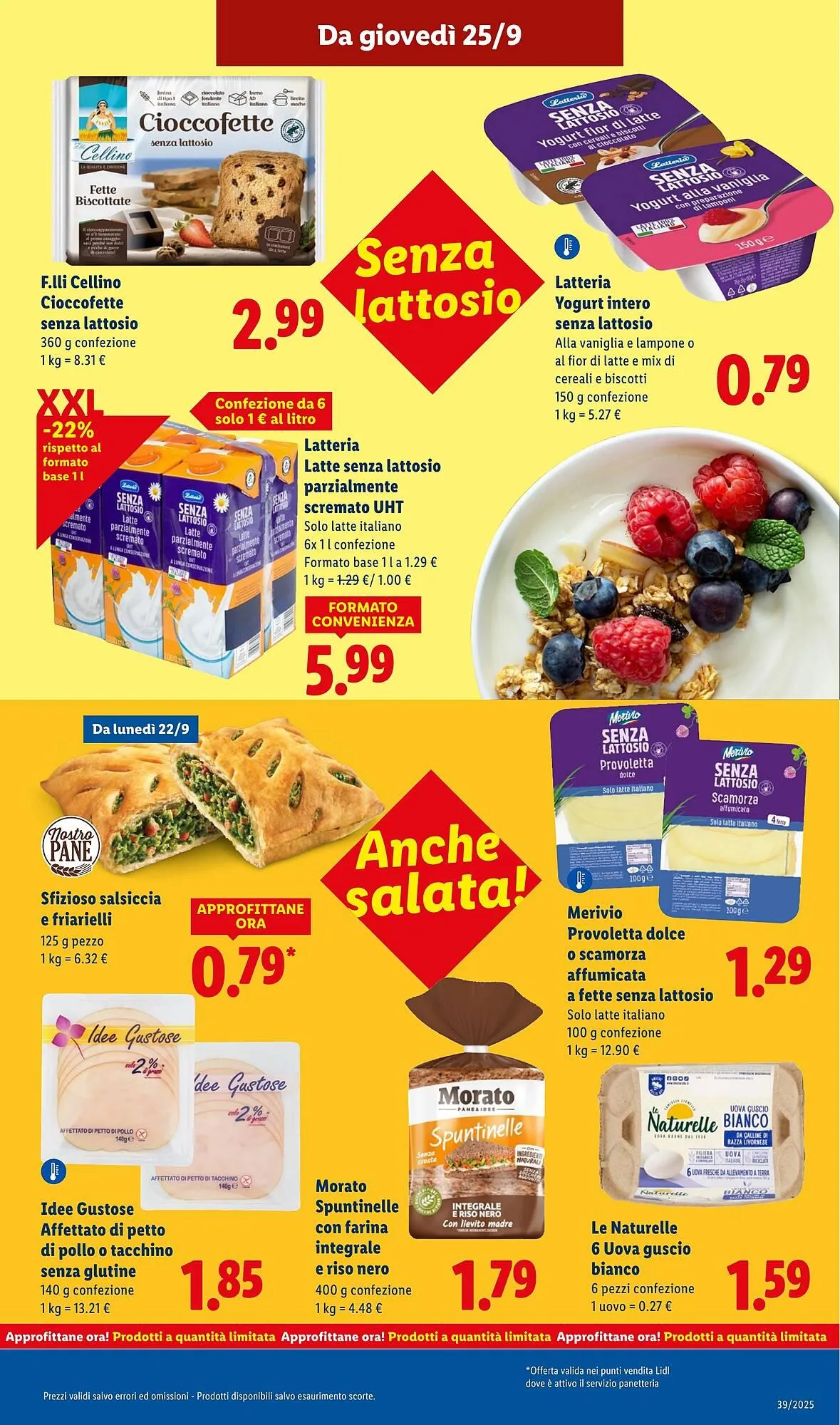 Volantino Lidl da 22 settembre a 28 settembre di 2025 - Pagina del volantino 29