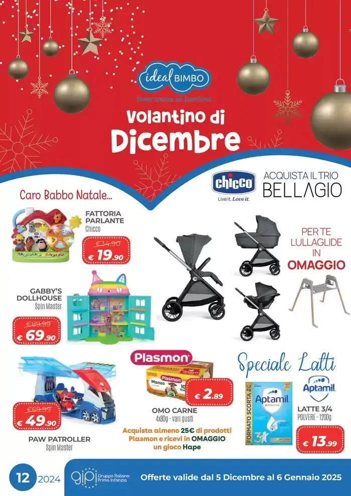 Offerte valide dal 5 dicembre al 6 gennaio - 1