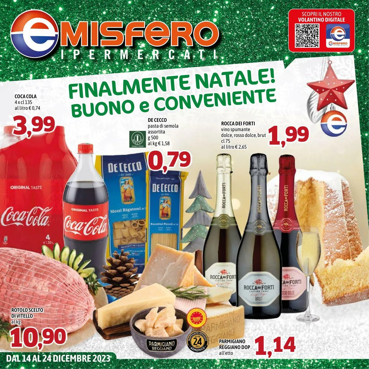 Emisfero Volantino attuale da 14 dicembre a 24 dicembre di 2023 - Pagina del volantino 1