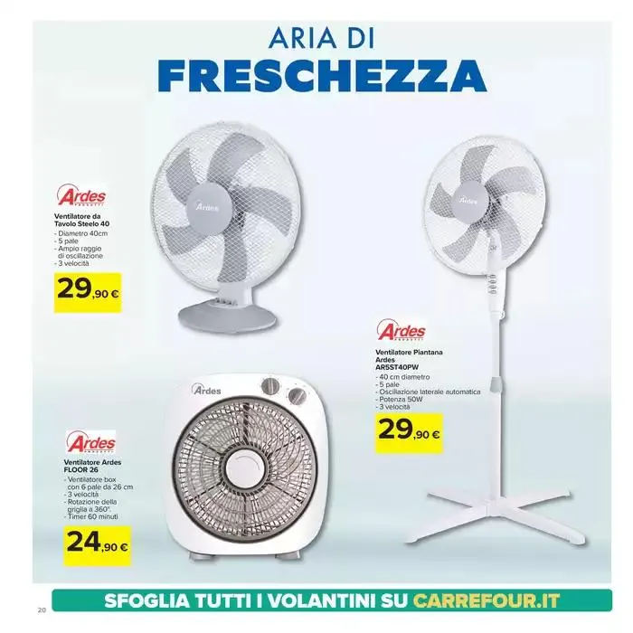 Sottocosto freschi  da 16 maggio a 28 maggio di 2025 - Pagina del volantino 20