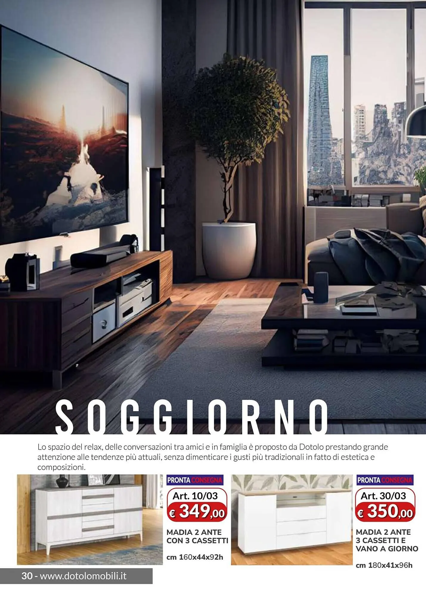 Volantino Dotolo Mobili da 12 luglio a 31 dicembre di 2024 - Pagina del volantino 30