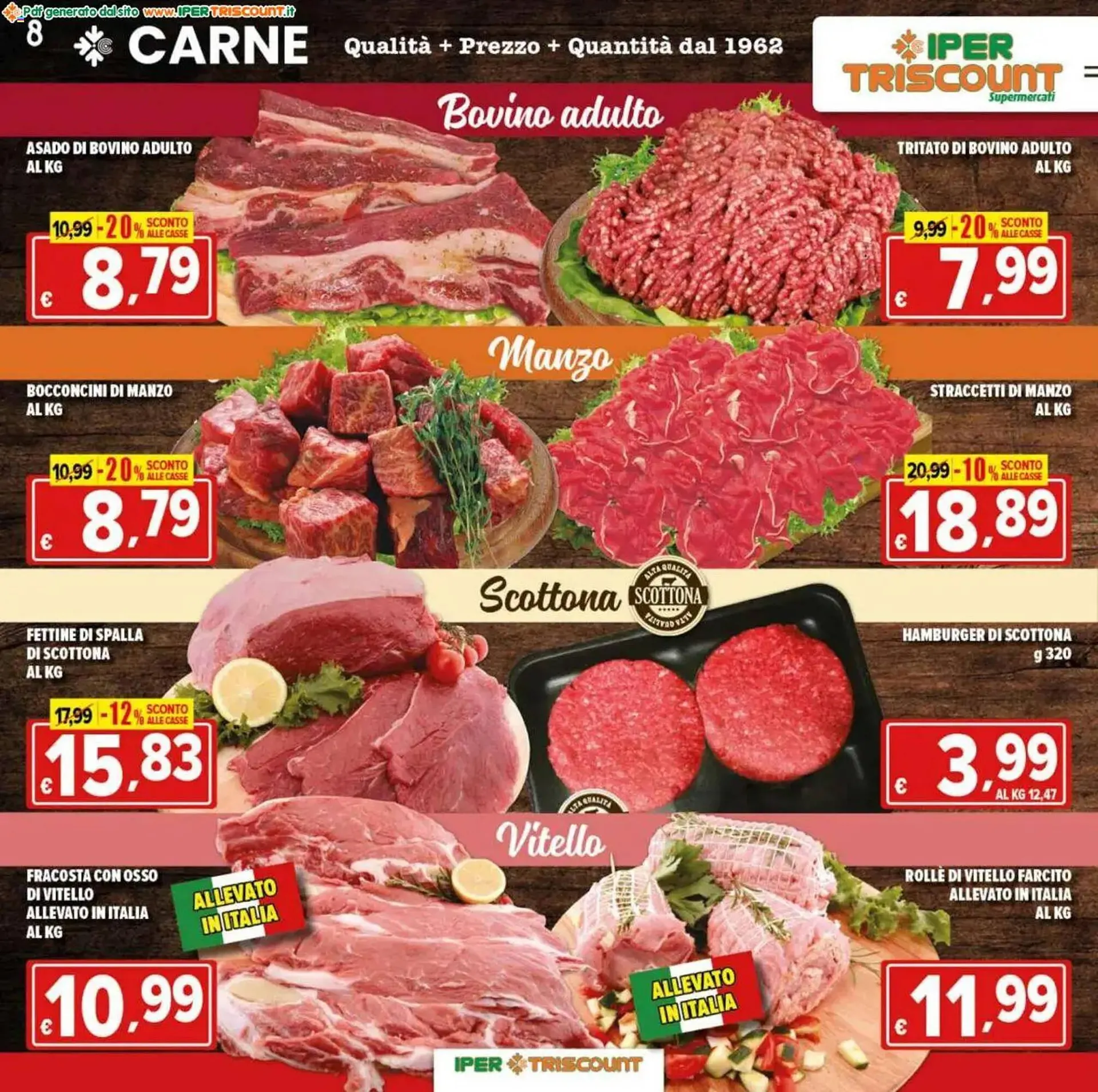 Volantino Iper Triscount da 25 luglio a 5 agosto di 2025 - Pagina del volantino 8