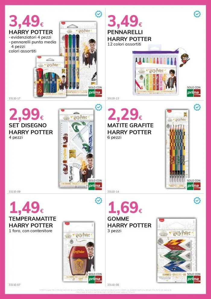 Comincia la scuola da 3 settembre a 14 settembre di 2024 - Pagina del volantino 7