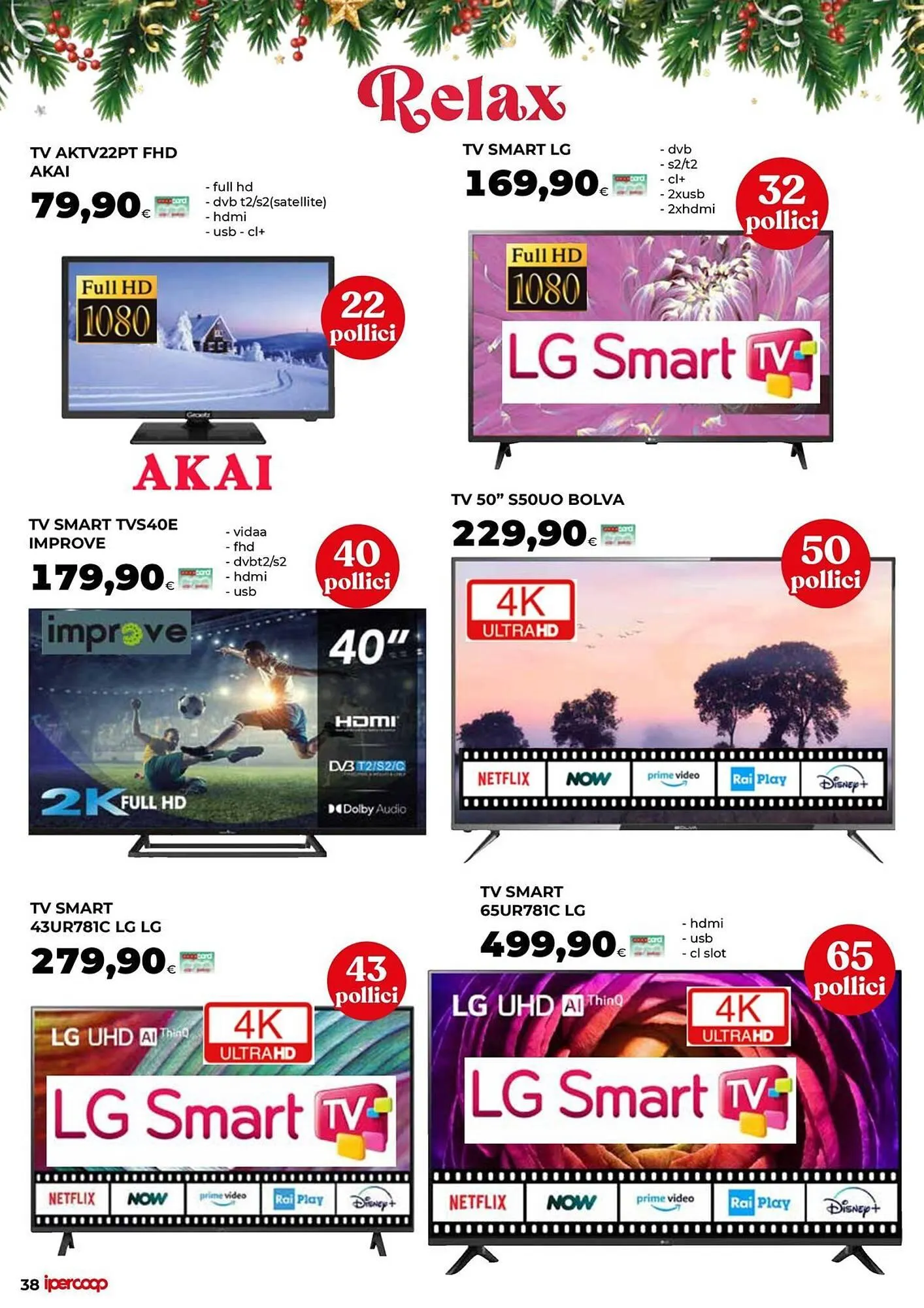 Volantino Ipercoop da 24 novembre a 6 gennaio di 2026 - Pagina del volantino 38