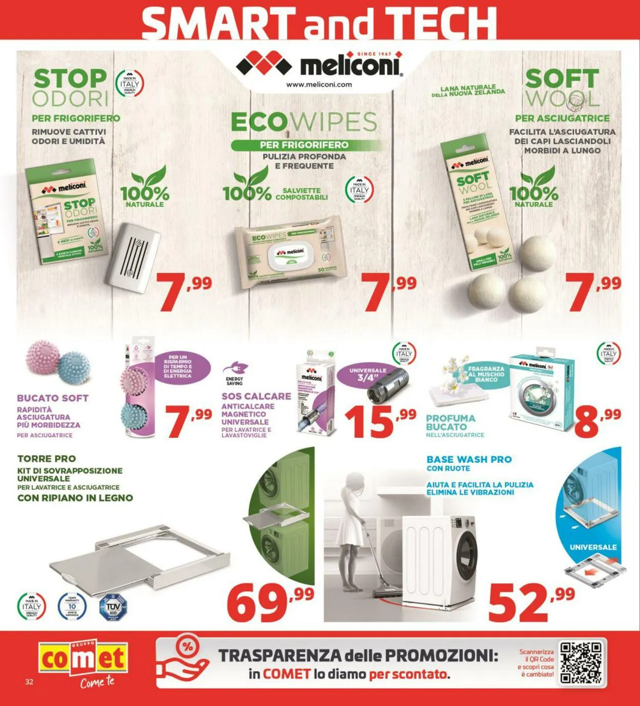 Comet Volantino attuale da 11 ottobre a 25 ottobre di 2023 - Pagina del volantino 32