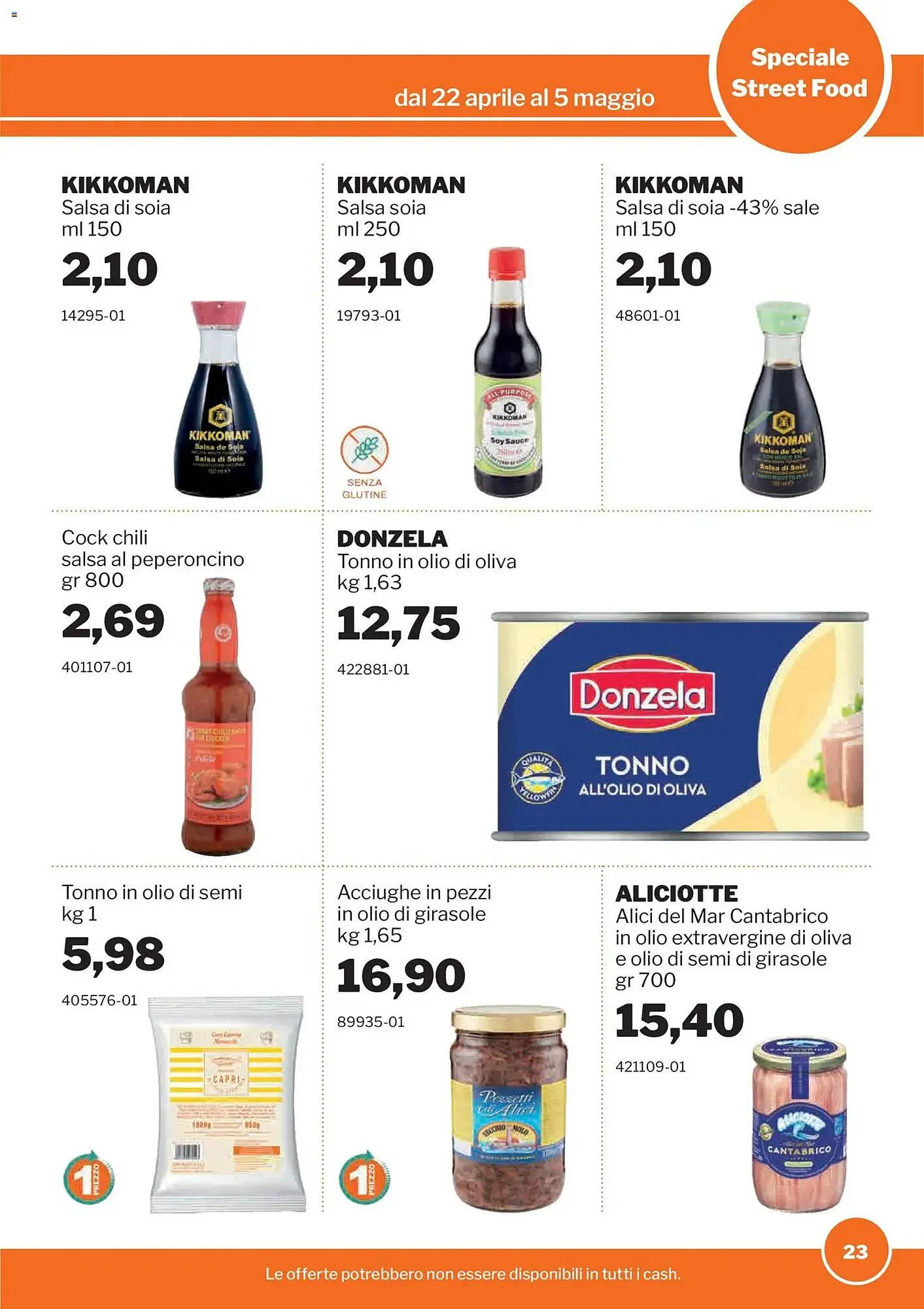 Volantino GrosMarket da 22 aprile a 5 maggio di 2026 - Pagina del volantino 23