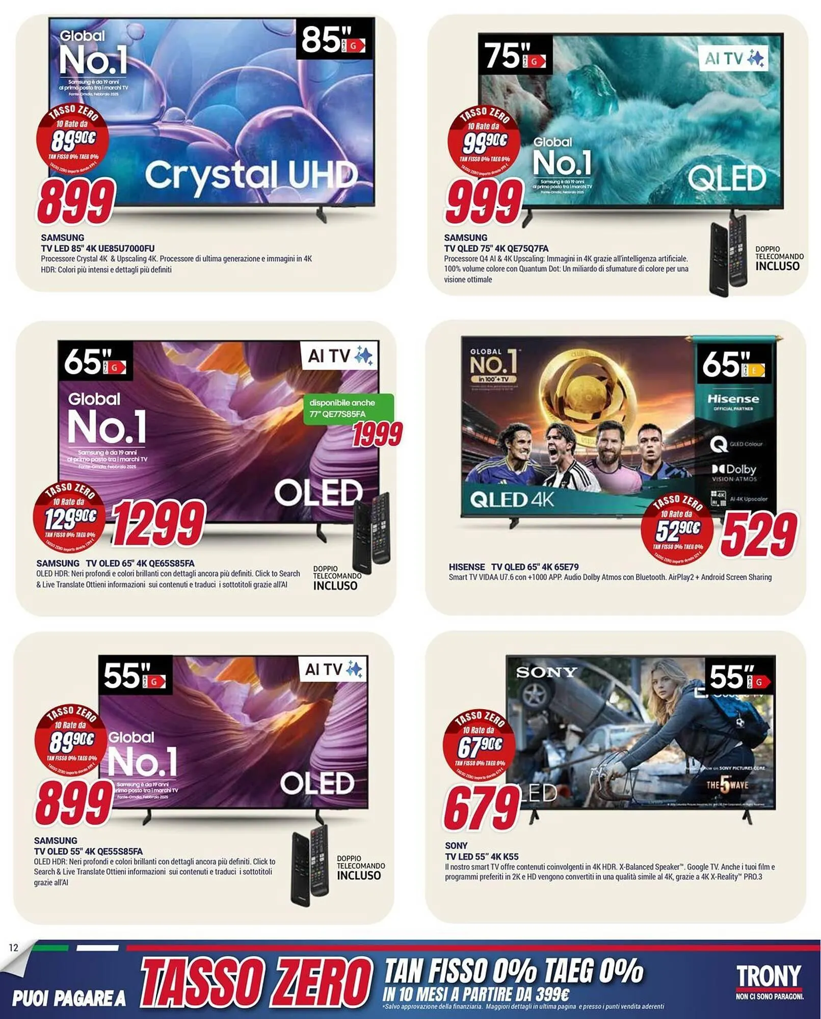 Volantino Trony da 15 gennaio a 4 febbraio di 2026 - Pagina del volantino 12