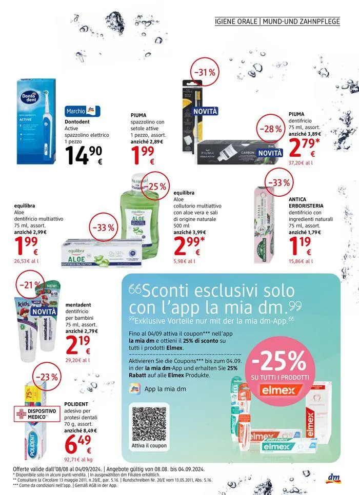 Journal da 5 agosto a 1 settembre di 2024 - Pagina del volantino 13