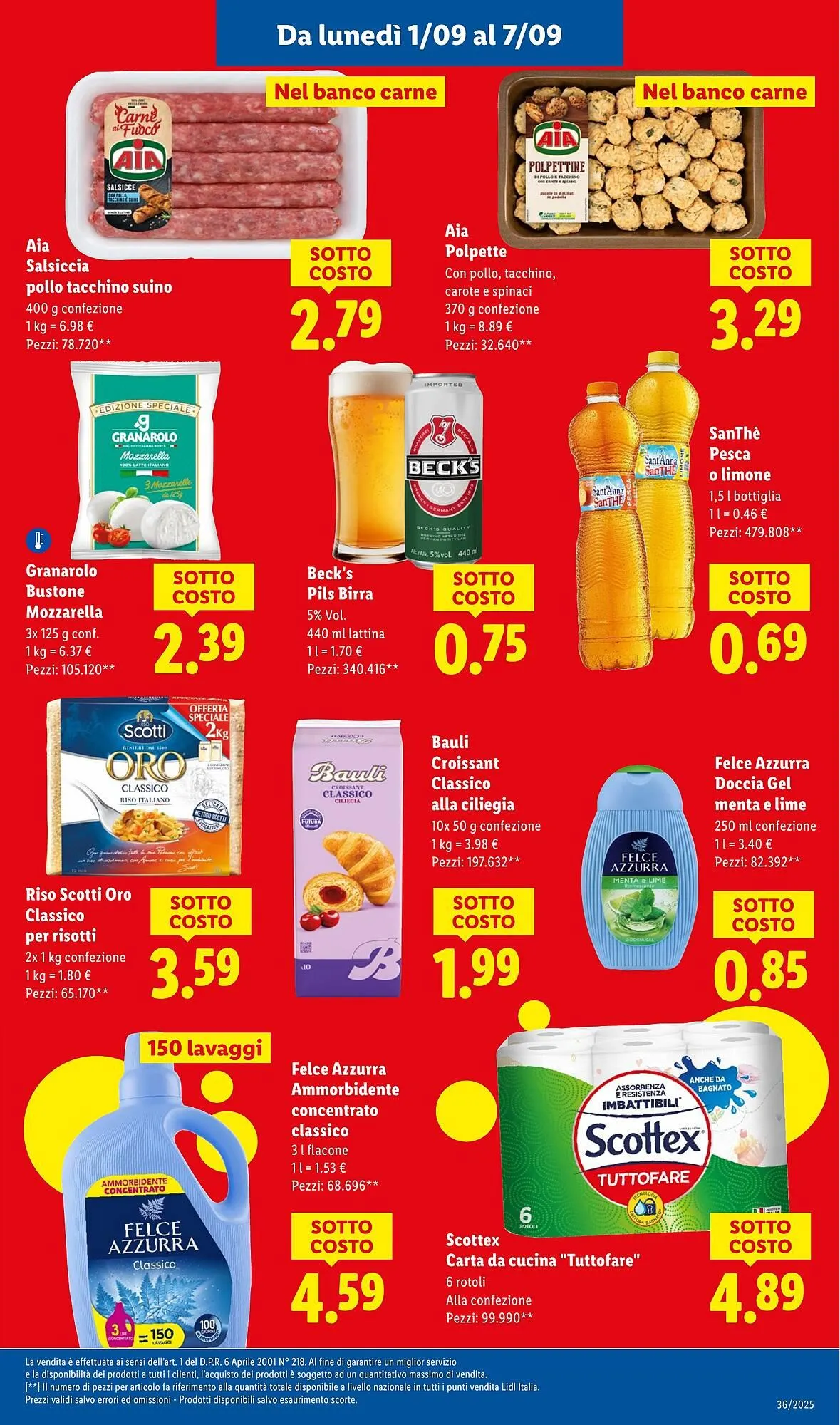 Volantino Lidl da 1 settembre a 7 settembre di 2025 - Pagina del volantino 3
