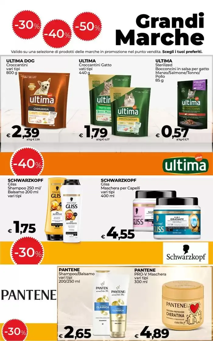 - 30% 40% 50% sulle Grandi Marche da 6 maggio a 19 maggio di 2025 - Pagina del volantino 12