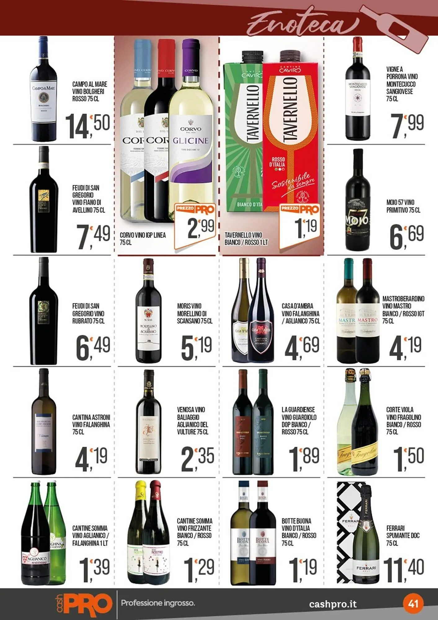 Volantino Cash pro da 23 giugno a 6 luglio di 2025 - Pagina del volantino 41
