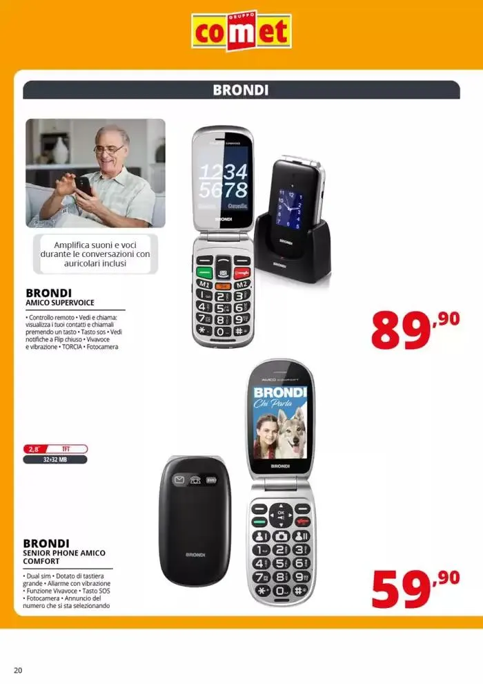 Speciale Telefonia da Comet! da 20 marzo a 2 aprile di 2025 - Pagina del volantino 20