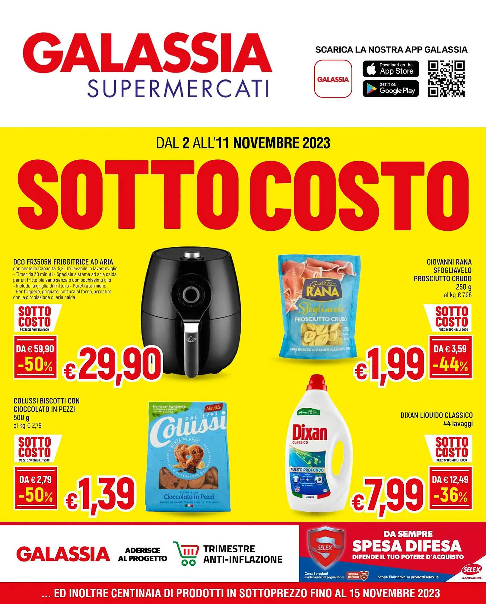 Volantino Galassia da 2 novembre a 11 novembre di 2023 - Pagina del volantino 1