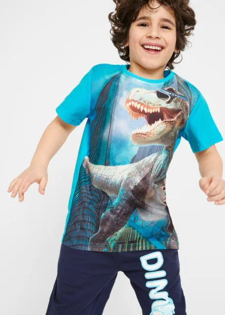 T-shirt con dinosauro