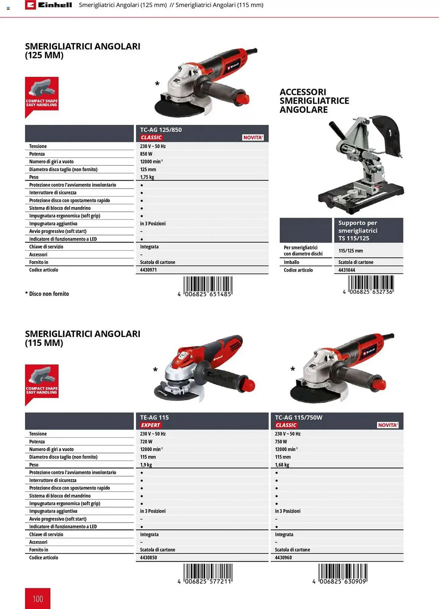 Volantino Einhell da 6 febbraio a 6 febbraio di 2026 - Pagina del volantino 100