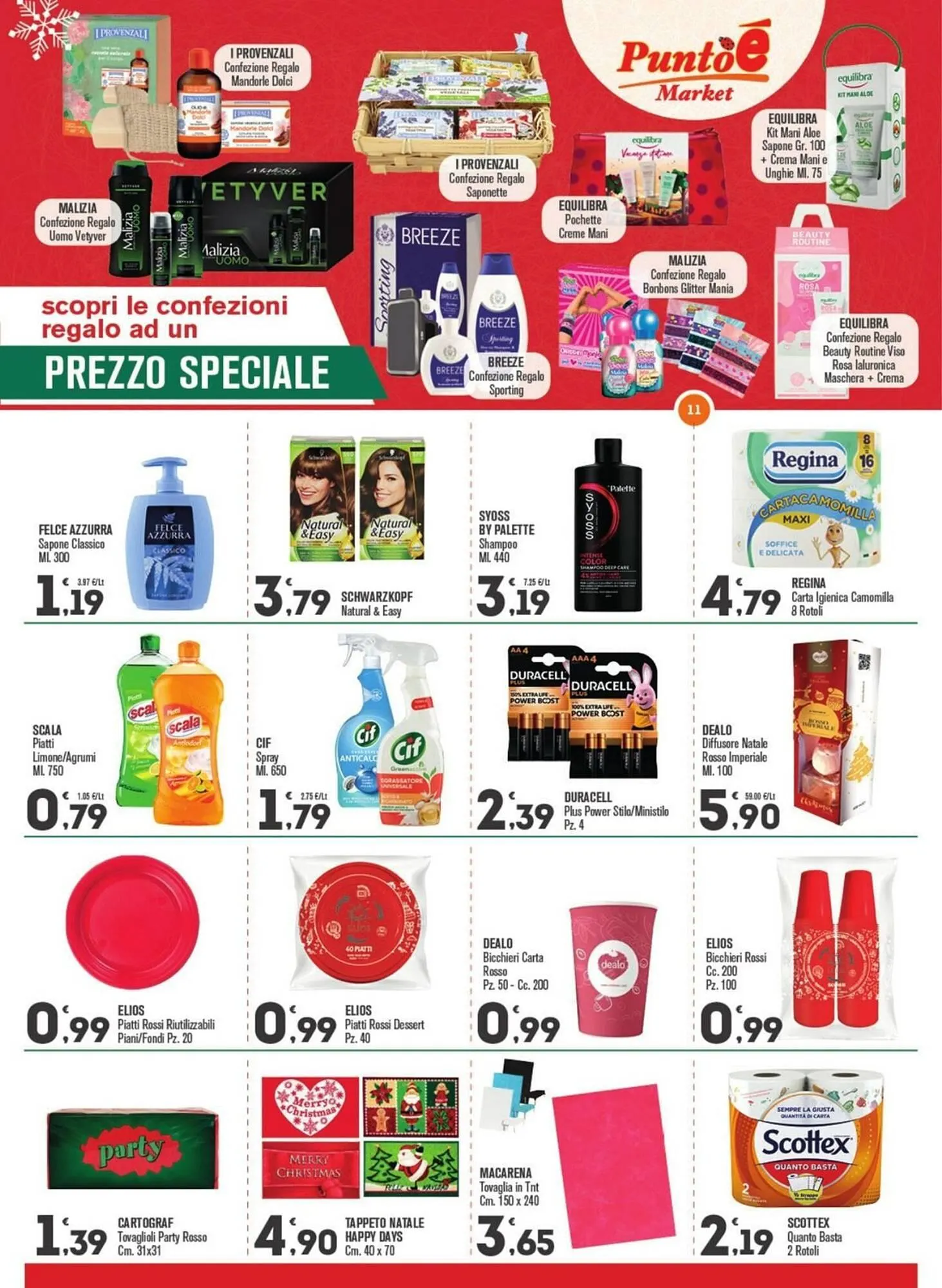 Volantino Punto é market da 22 dicembre a 4 gennaio di 2026 - Pagina del volantino 11