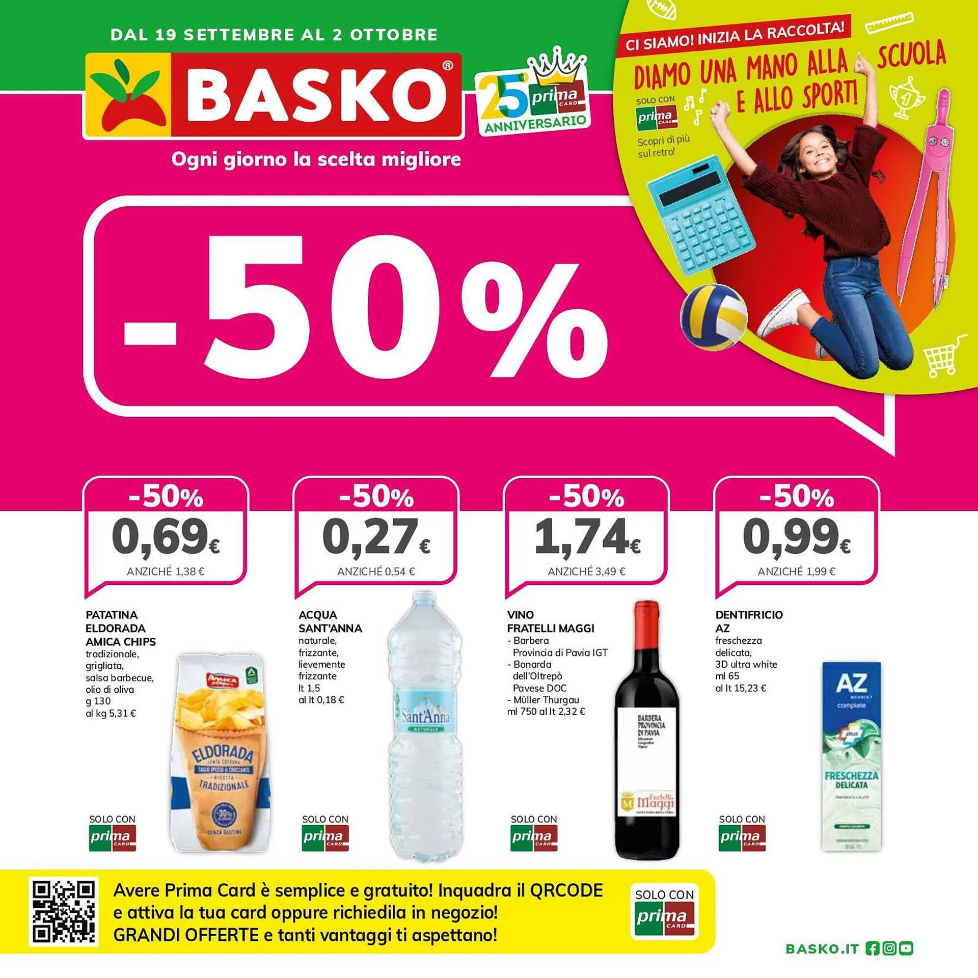 Volantino Basko da 19 settembre a 2 ottobre di 2023 - Pagina del volantino 1