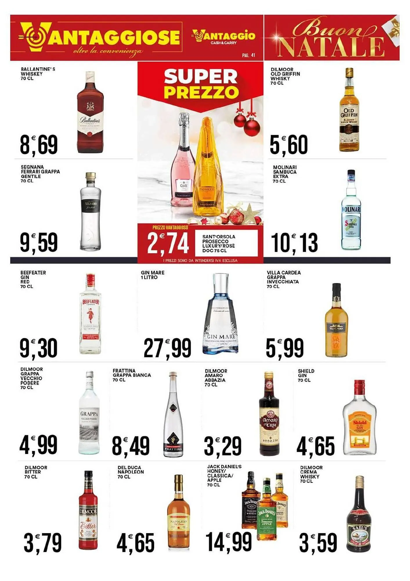 Volantino Vantaggio Cash&Carry da 15 dicembre a 27 dicembre di 2025 - Pagina del volantino 43