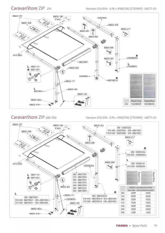 Spare parts catalogo 2025 da 14 gennaio a 31 dicembre di 2025 - Pagina del volantino 43